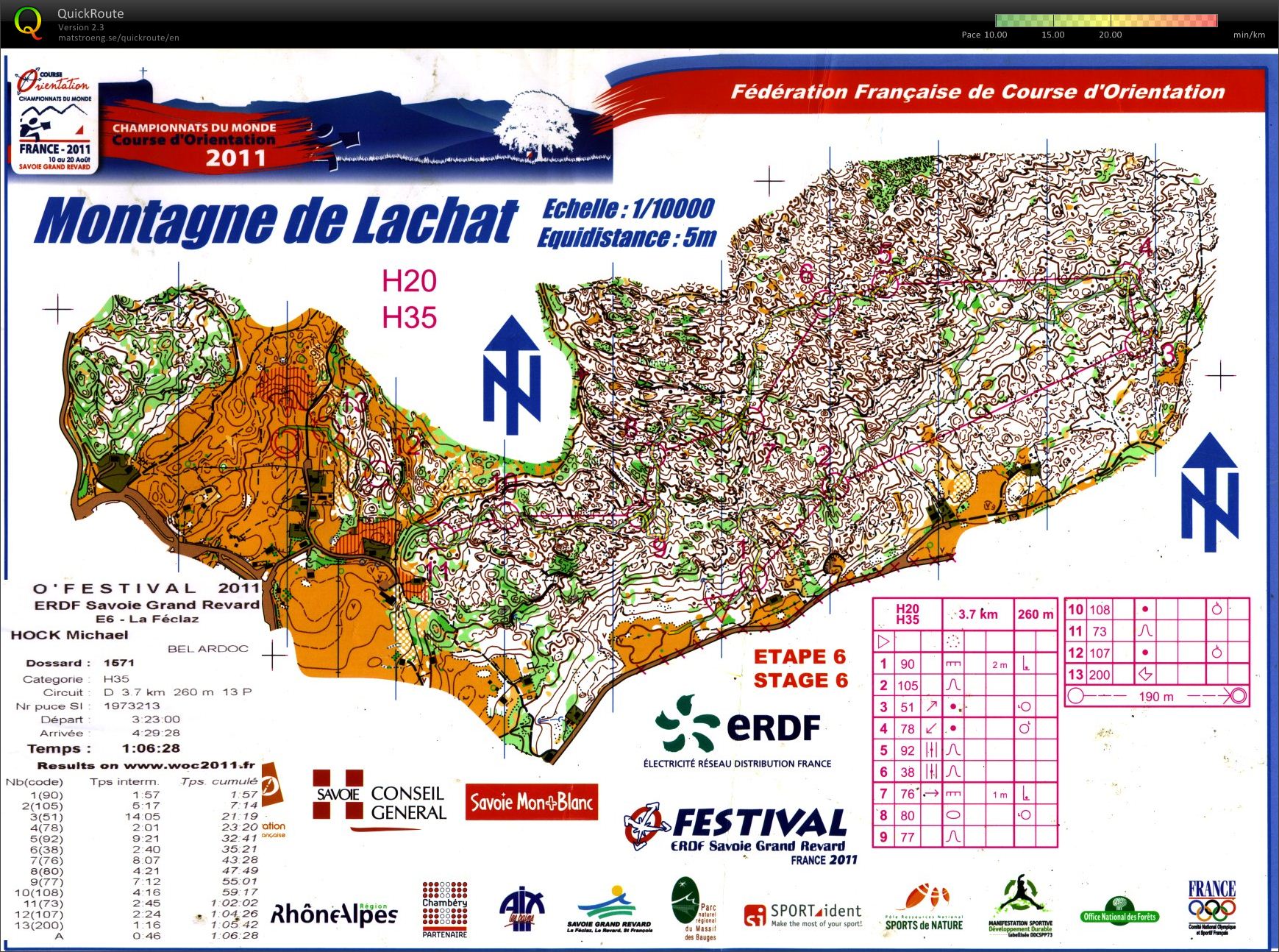 WOC 2011 OFestival Etape 6 (20.08.2011)