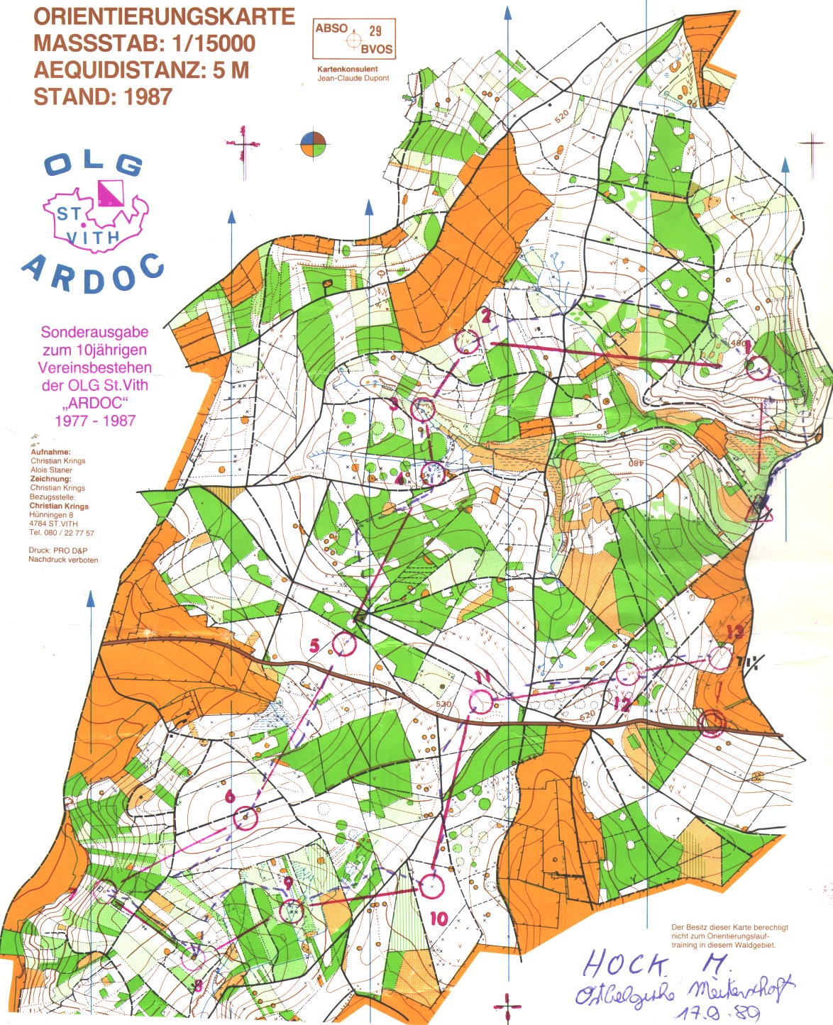 Ostbelgische Meisterschaft (17.09.1989)