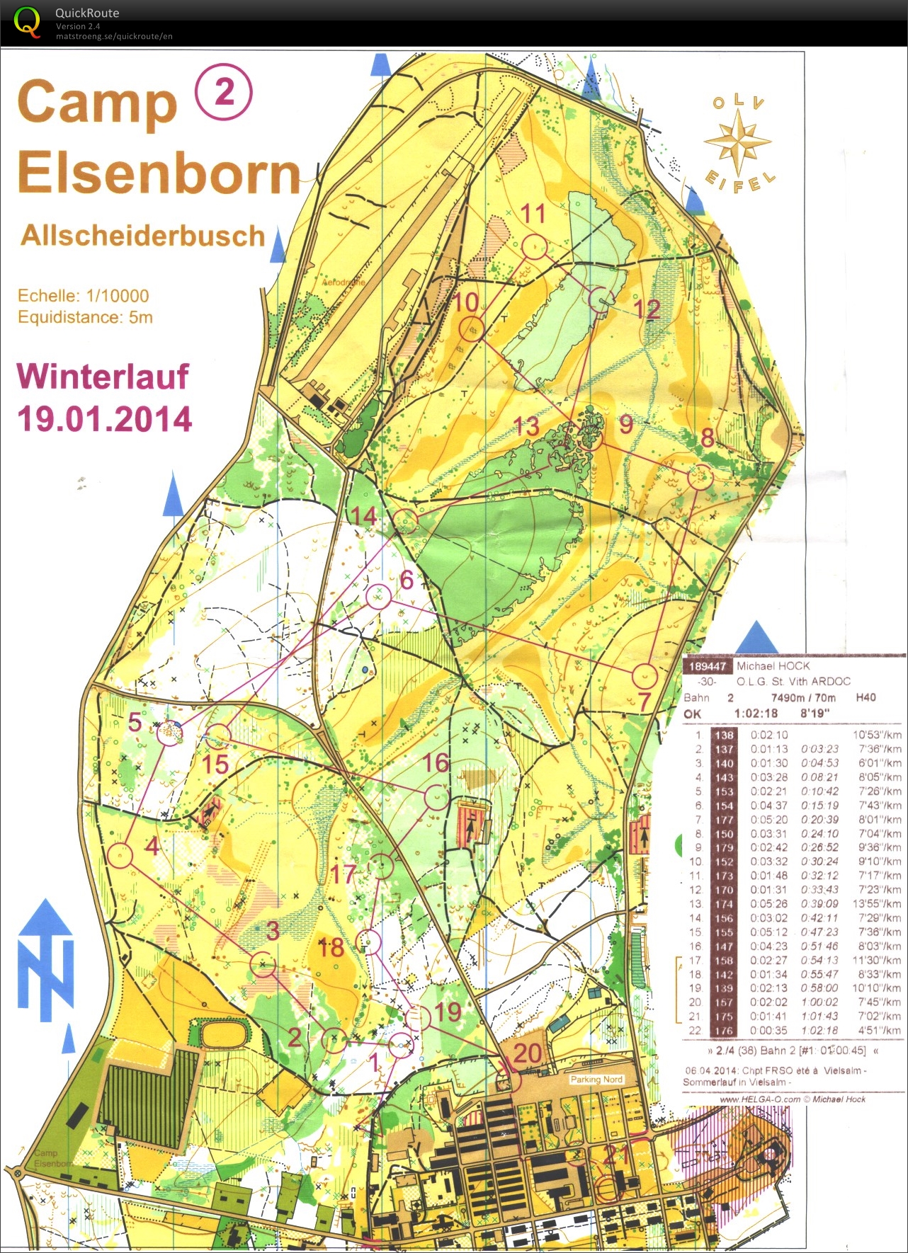 Regionaler Winterlauf (19.01.2014)