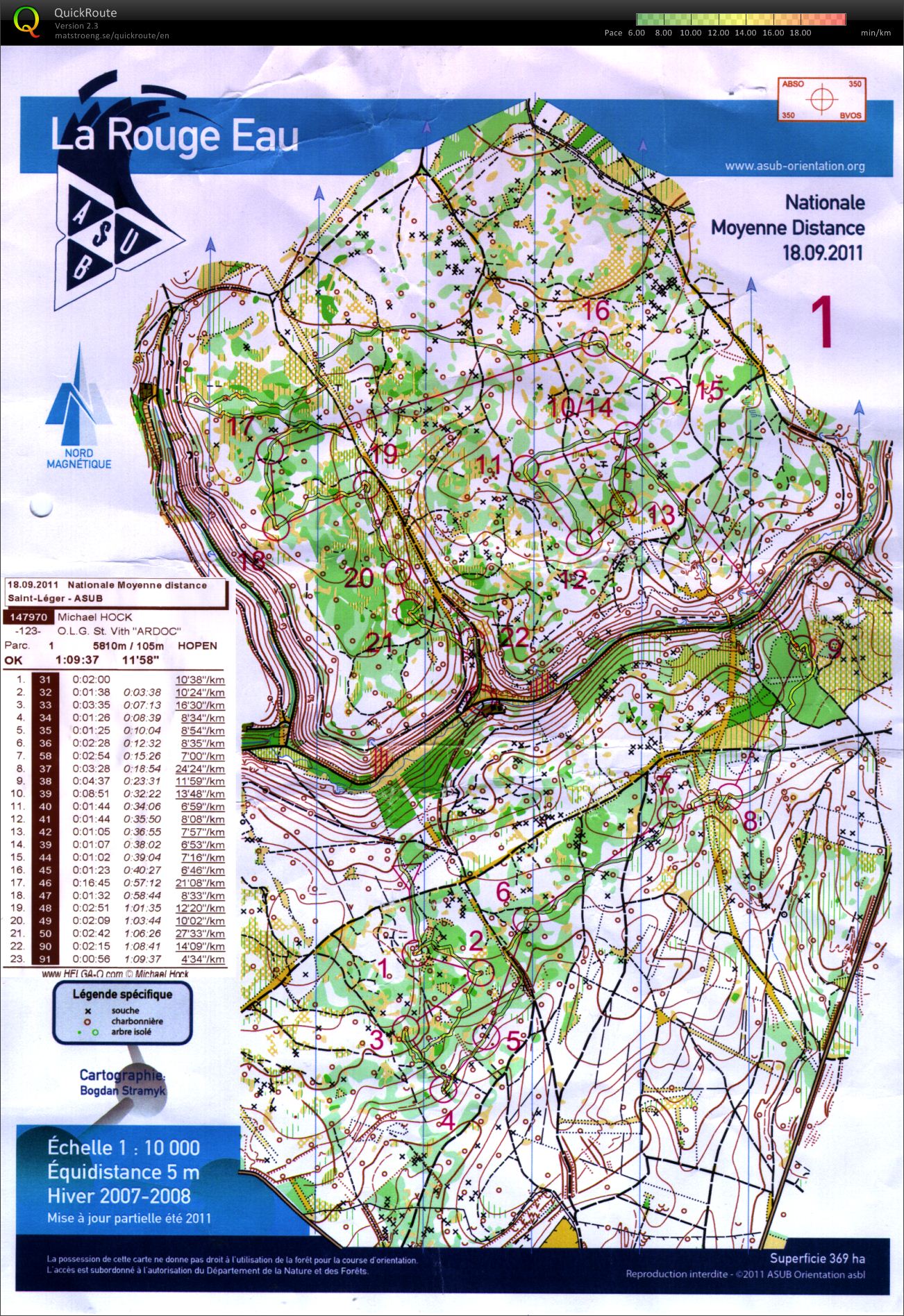 Nationale Moyenne Distance (18.09.2011)