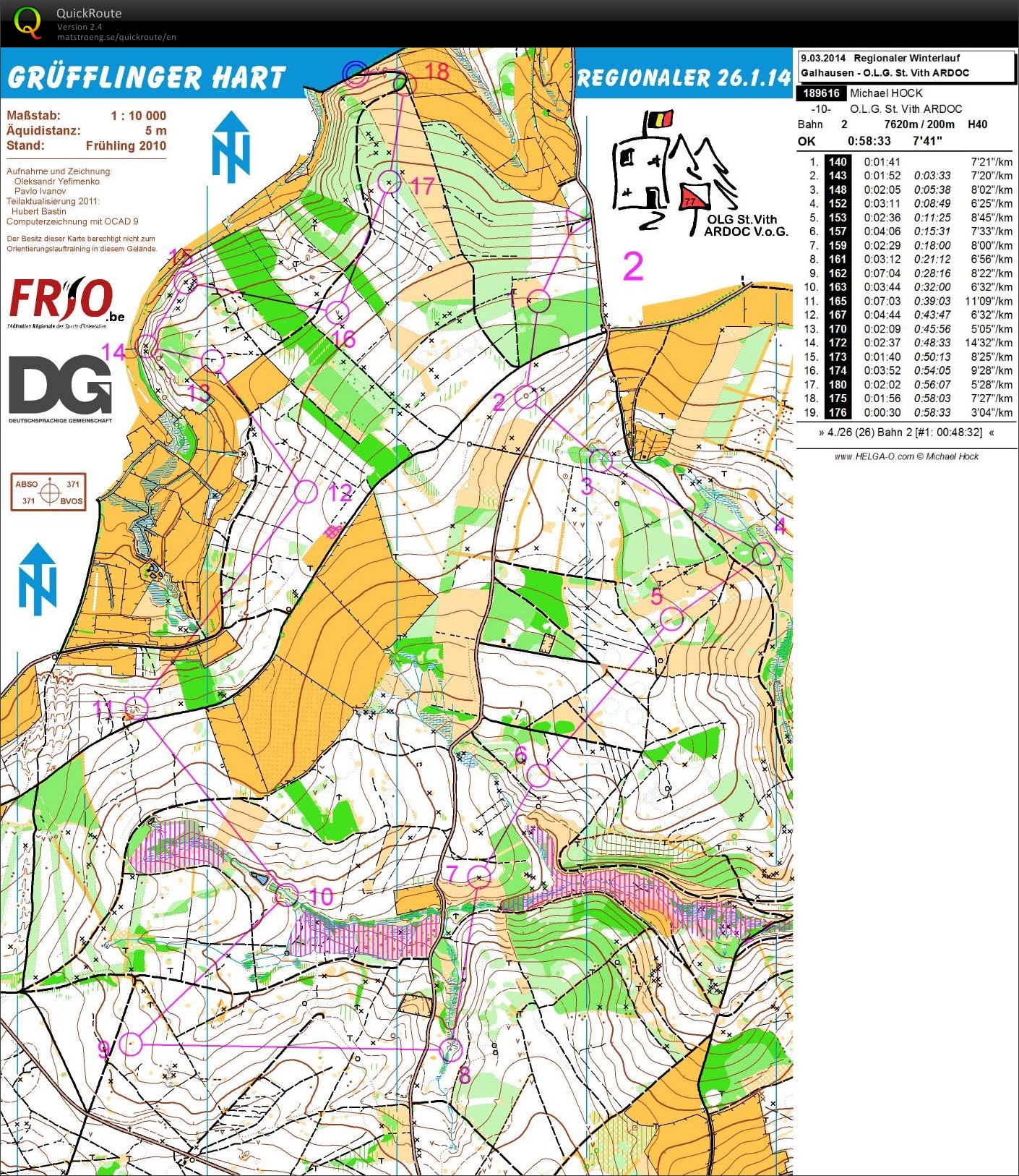 Regionaler Winterlauf (09.03.2014)