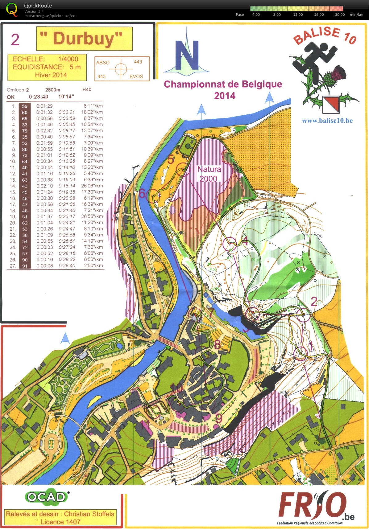 Belgische Meisterschaft Sprint (18.05.2014)