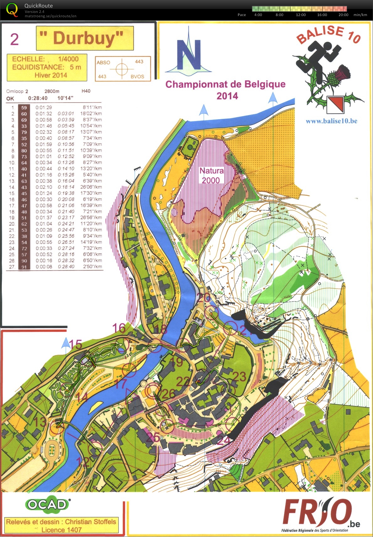 Belgische Meisterschaft Sprint (18.05.2014)