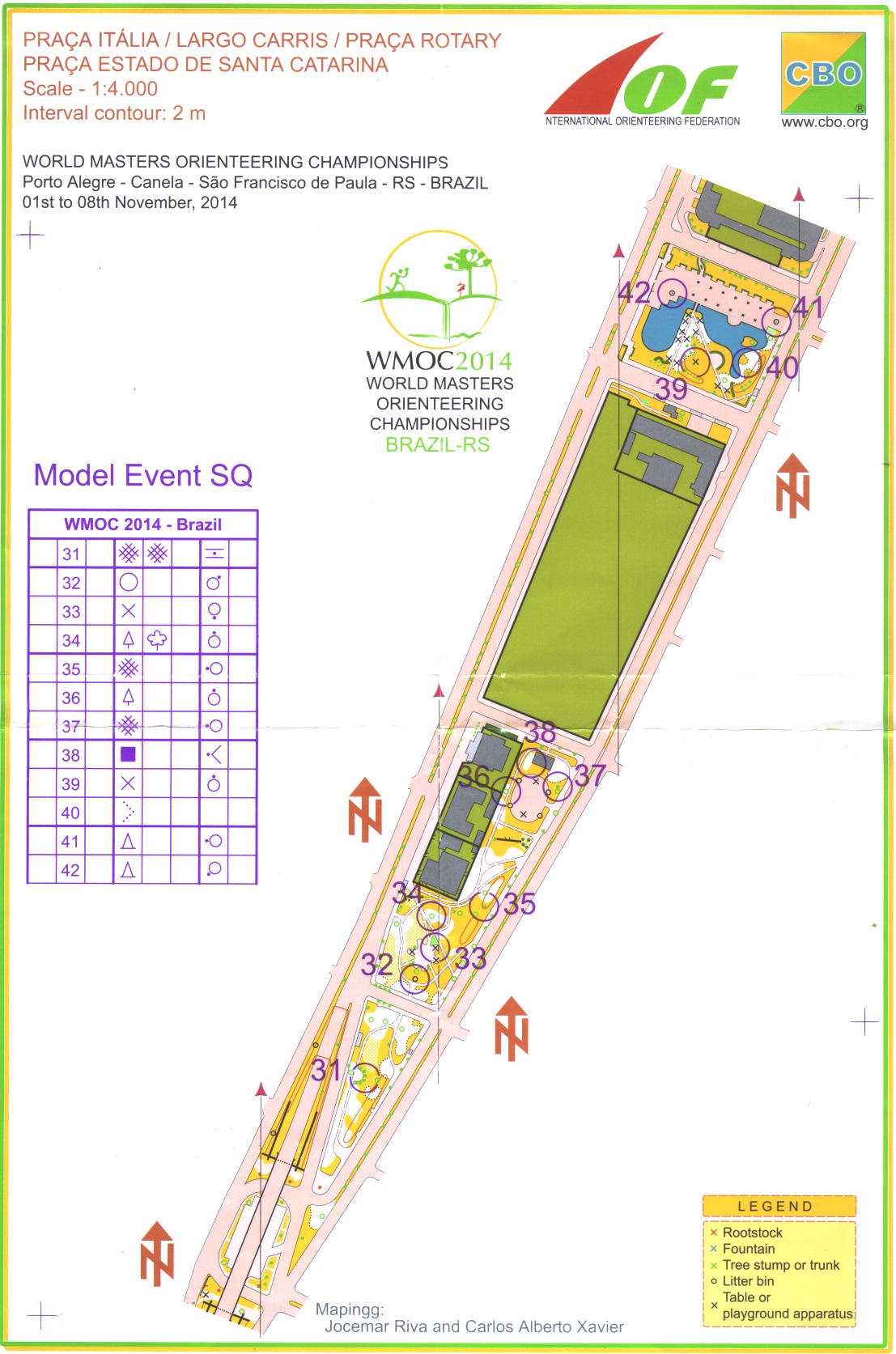 WMOC 2014 Sprint Qualification Model (01.11.2014)