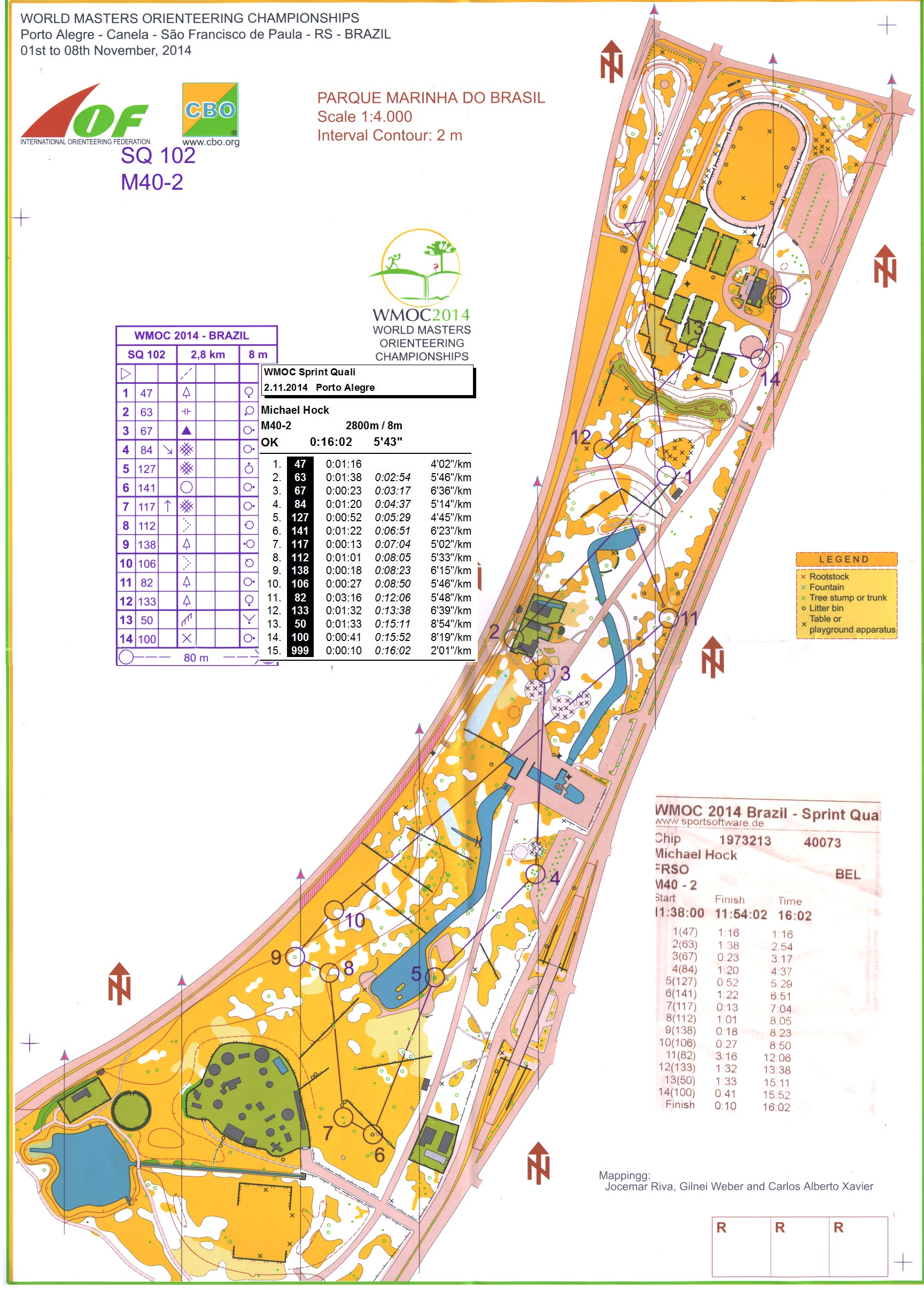 WMOC 2014 Sprint Qualification (02.11.2014)
