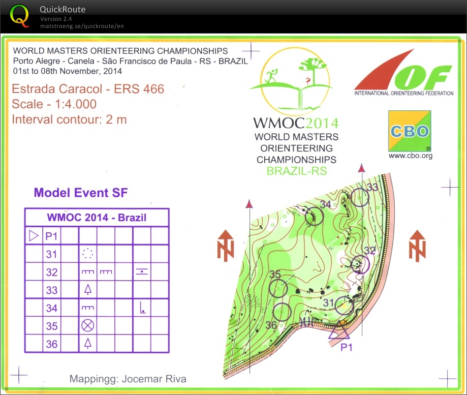 WMOC 2014 Sprint Final Model (03.11.2014)