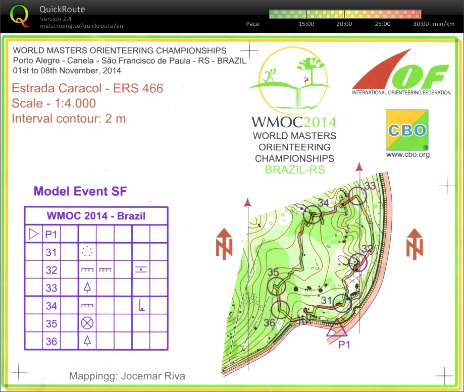 WMOC 2014 Sprint Final Model (03.11.2014)