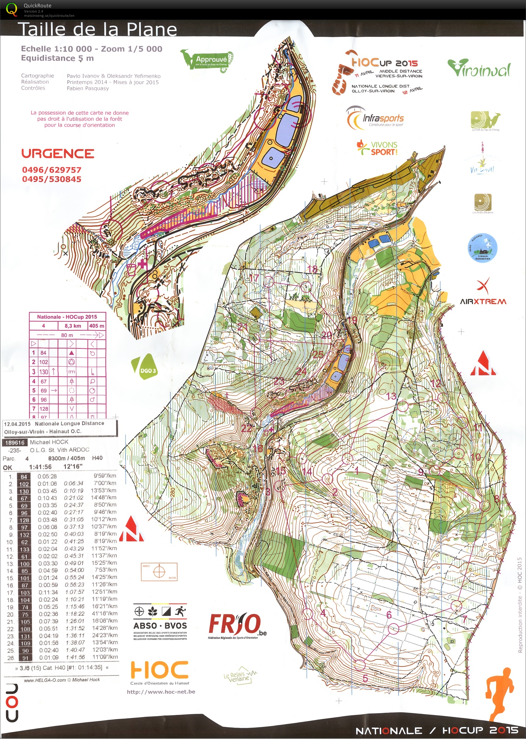 Nationale Longue Distance (12.04.2015)