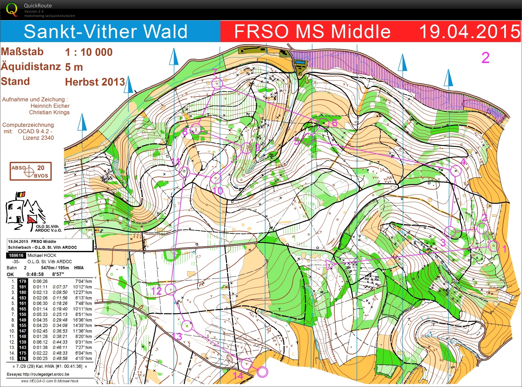 FRSO Meisterschaft Mitteldistanz (19-04-2015)