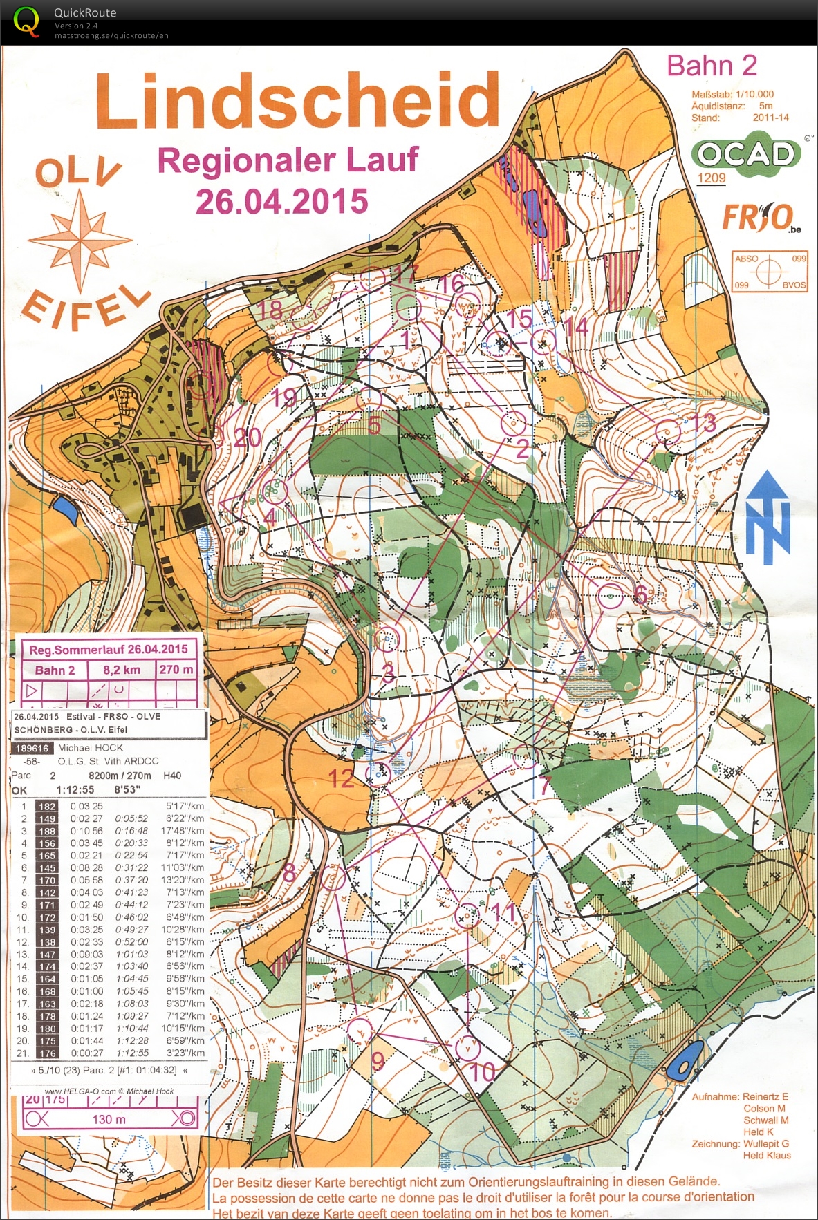 Regionaler Sommerlauf (26.04.2015)