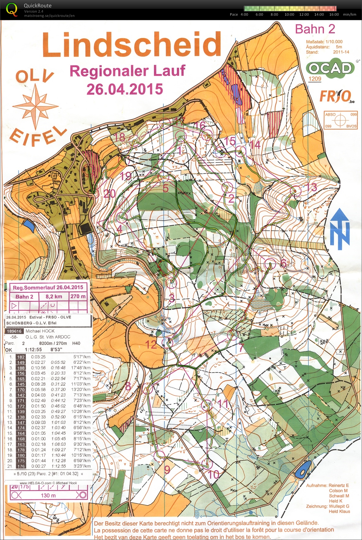 Regionaler Sommerlauf (26.04.2015)