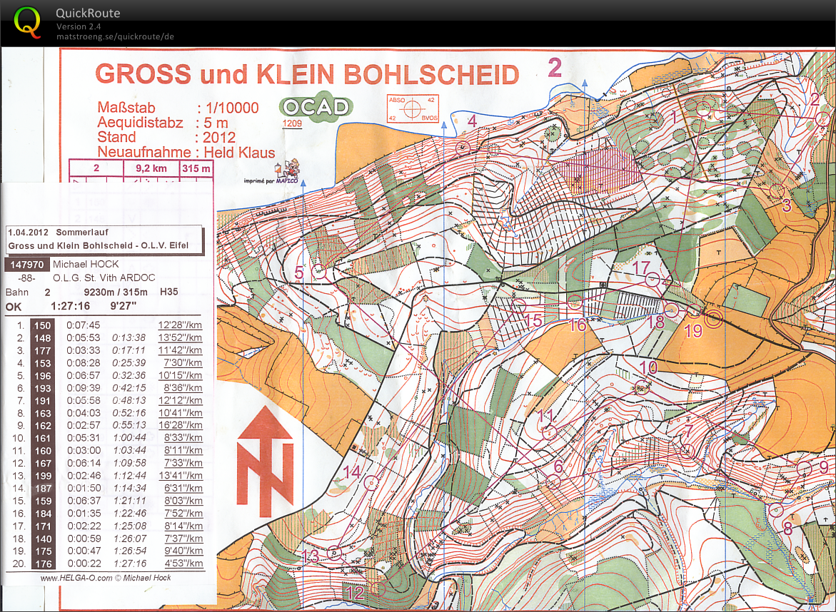 Regionaler Sommerlauf (01.04.2012)