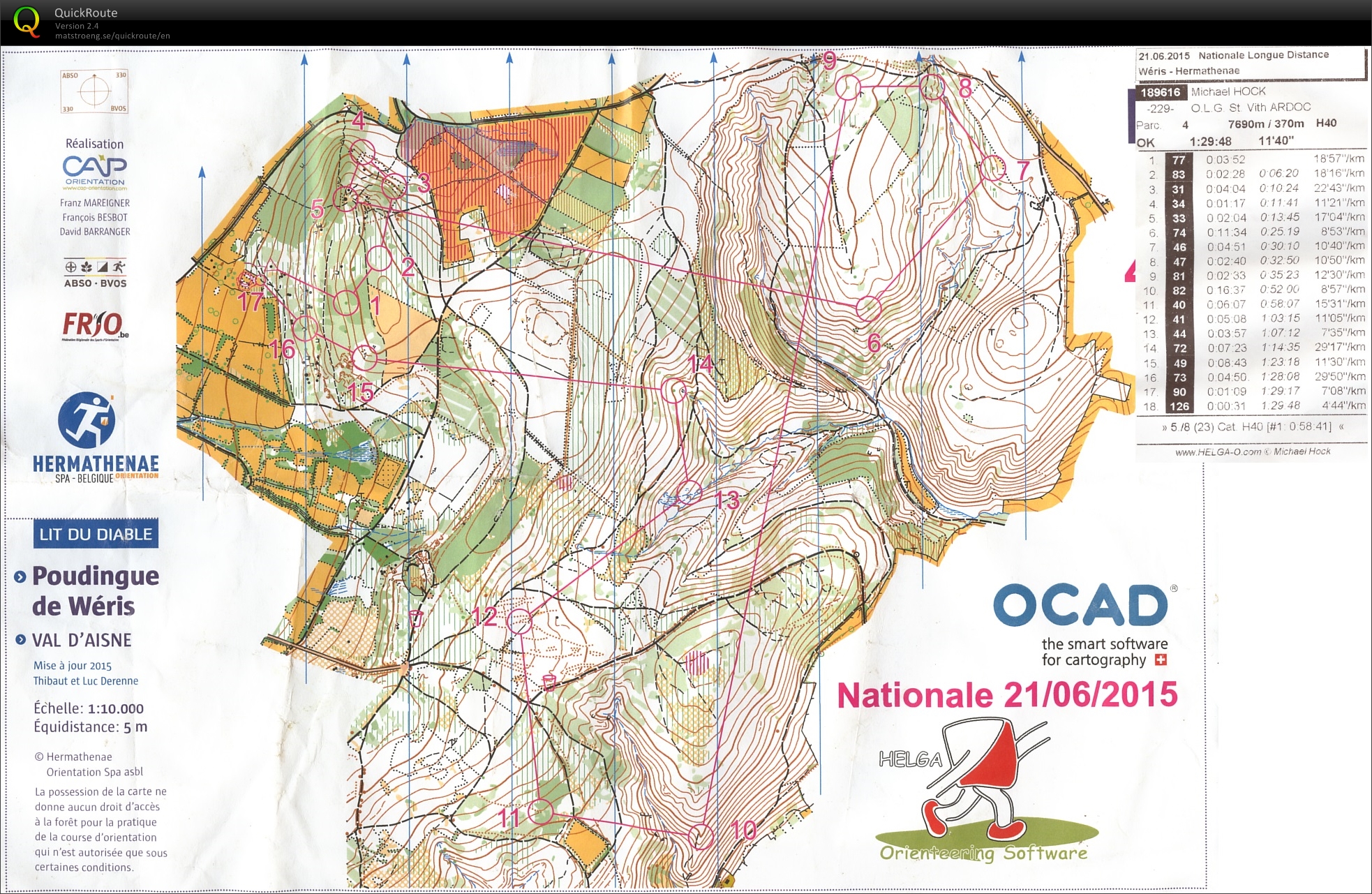 Nationale Longue Distance (21-06-2015)