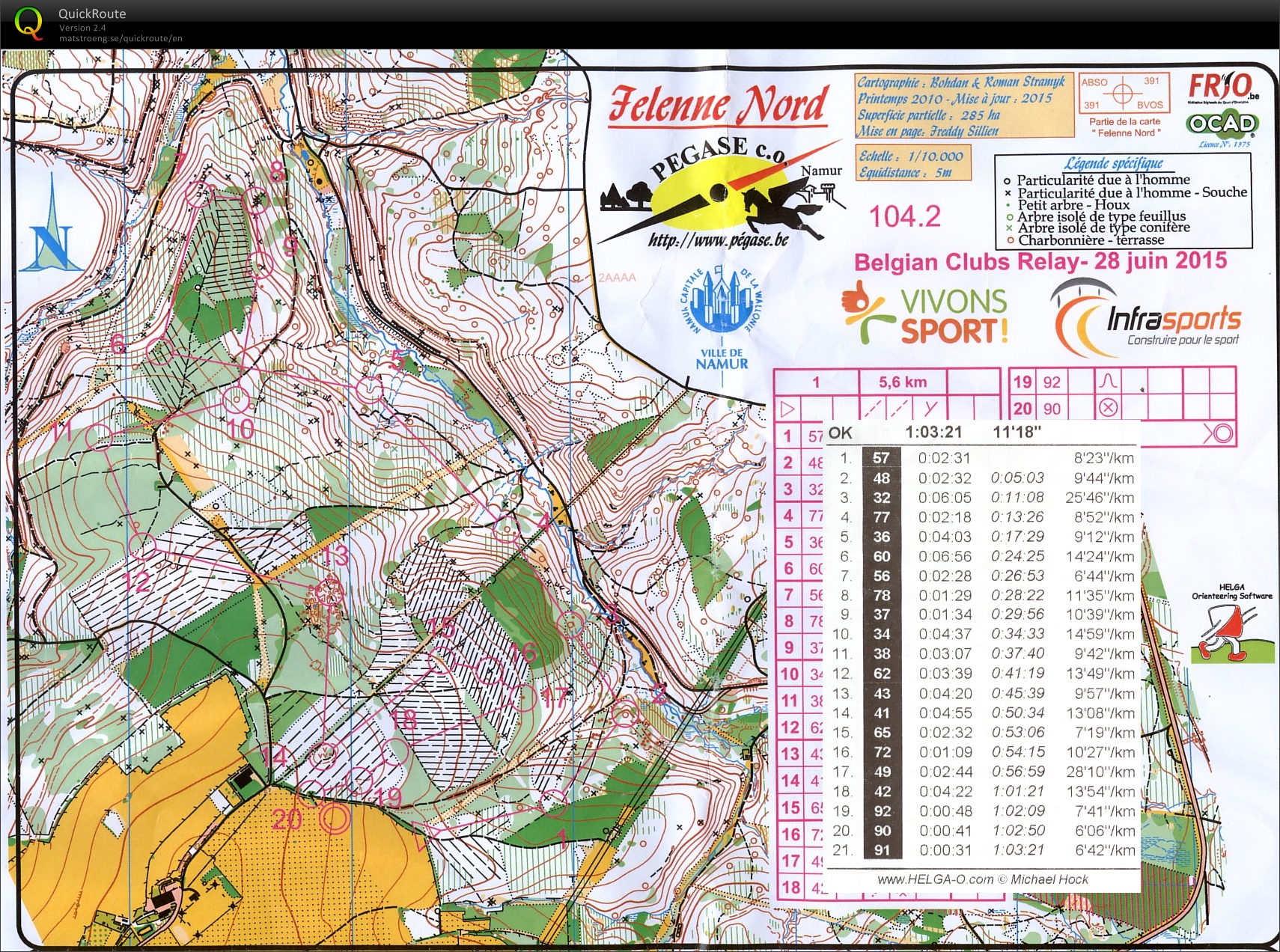 Belgian Clubs Relay (28.06.2015)