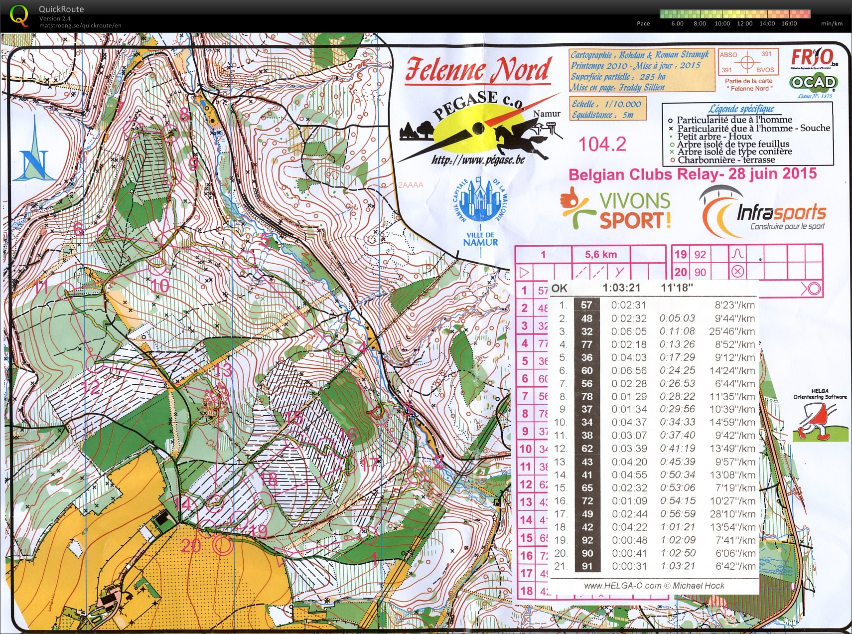 Belgian Clubs Relay (28.06.2015)