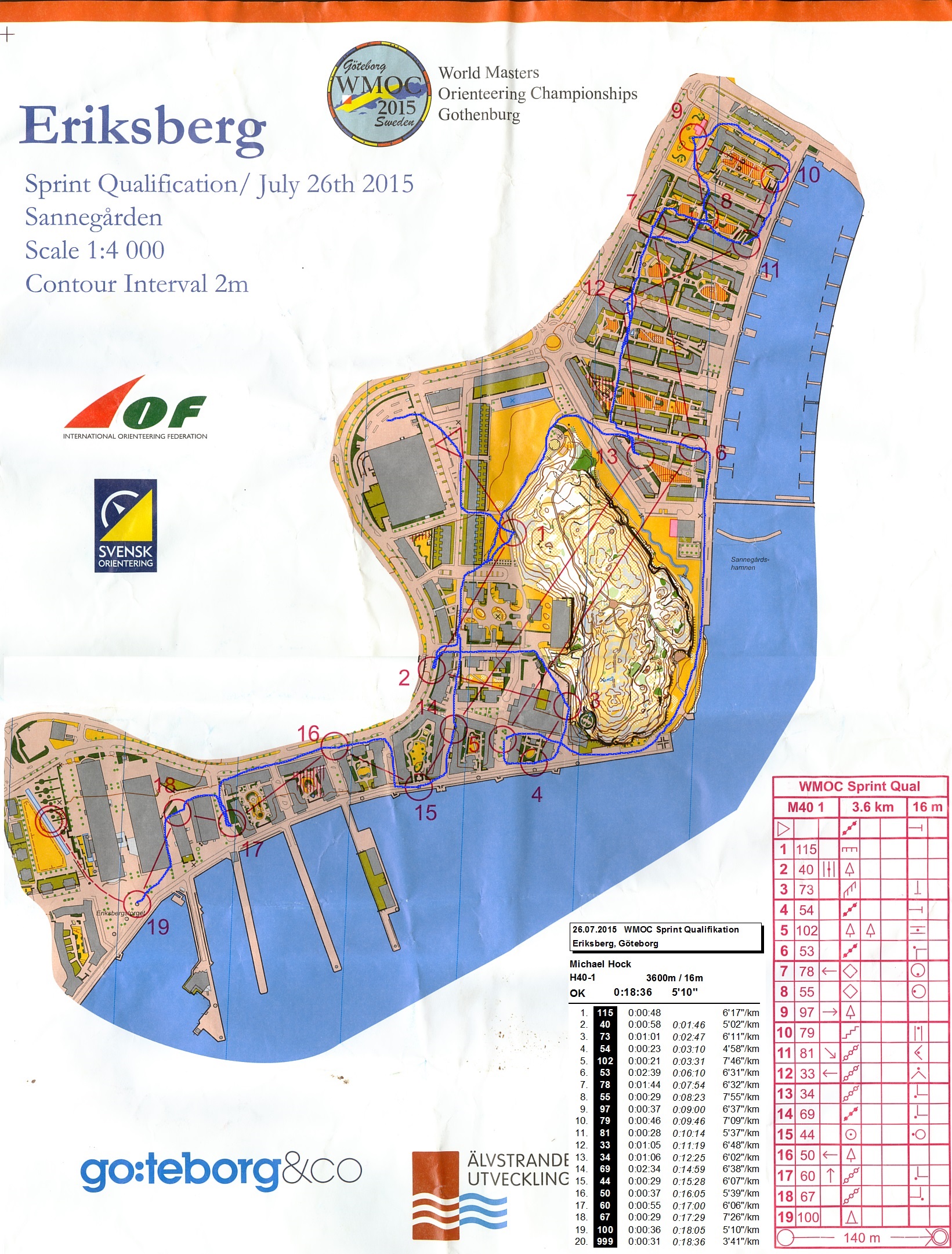 WMOC 2015 Sprint Qualification (26.07.2015)