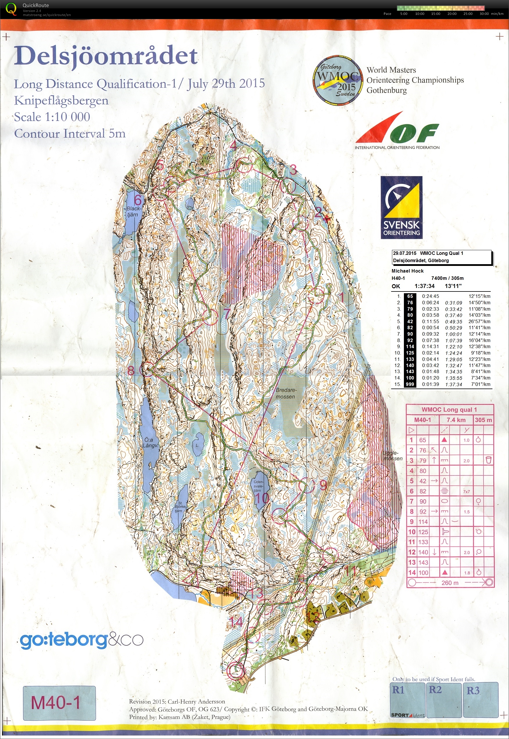 WMOC 2015 Long Qualification 1 (2015-07-29)