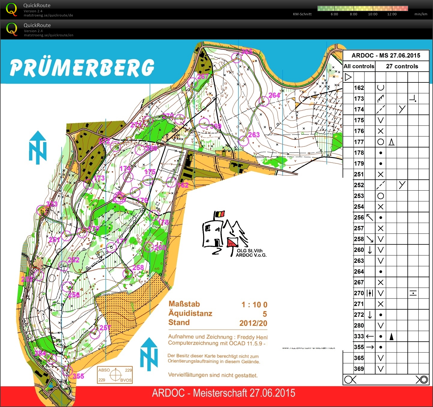 Ardoc-Meisterschaft 2015 (Score) (27-06-2015)