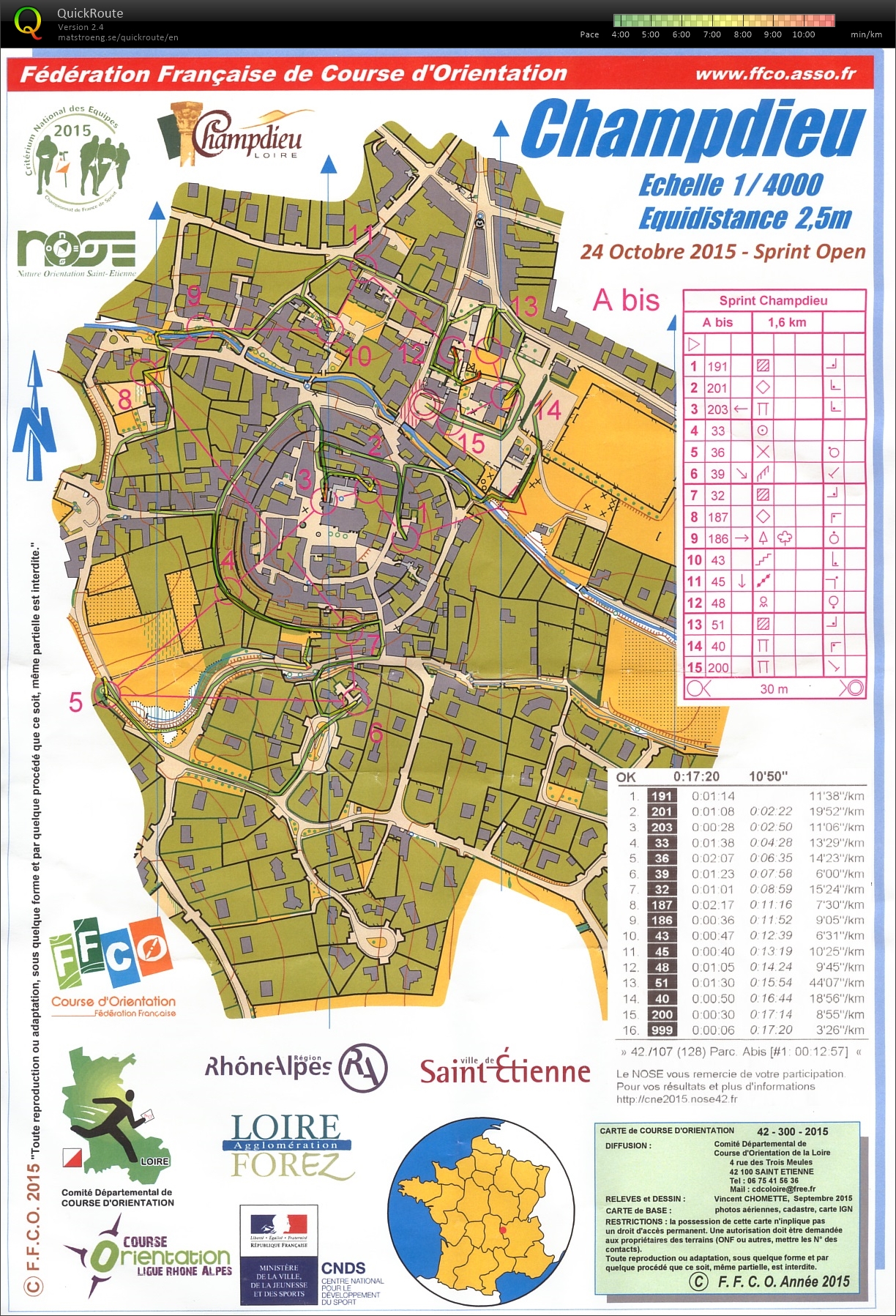 Départementale Sprint (2015-10-24)