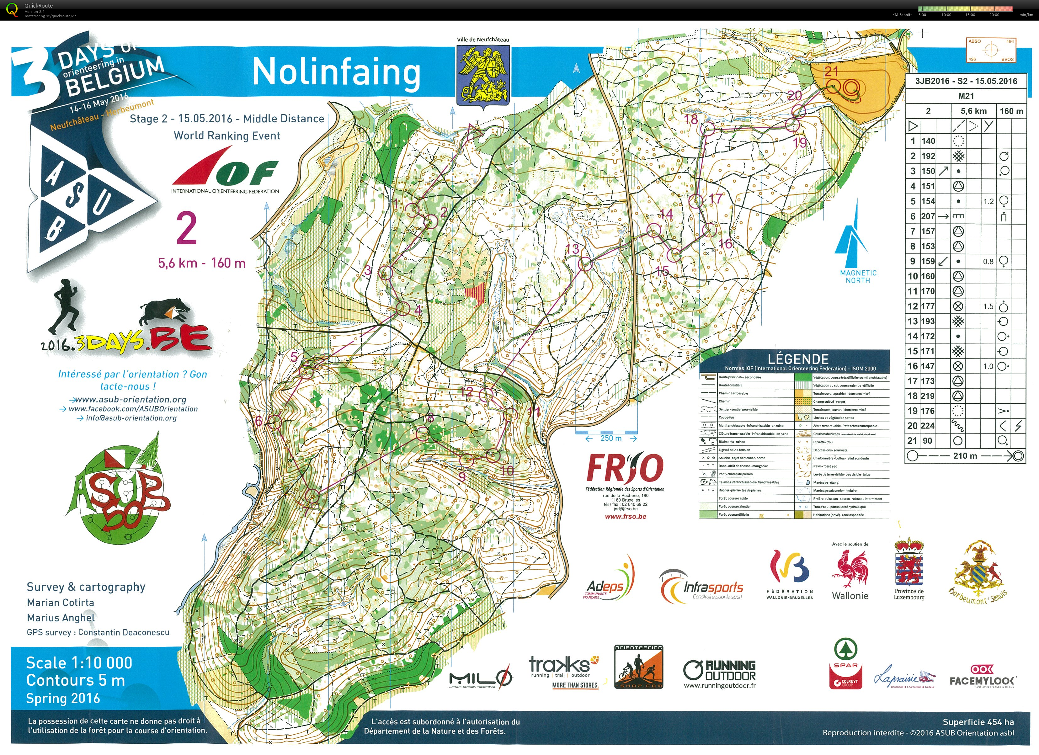 3 Tage Belgien 2016 - Etappe 2 (15.05.2016)