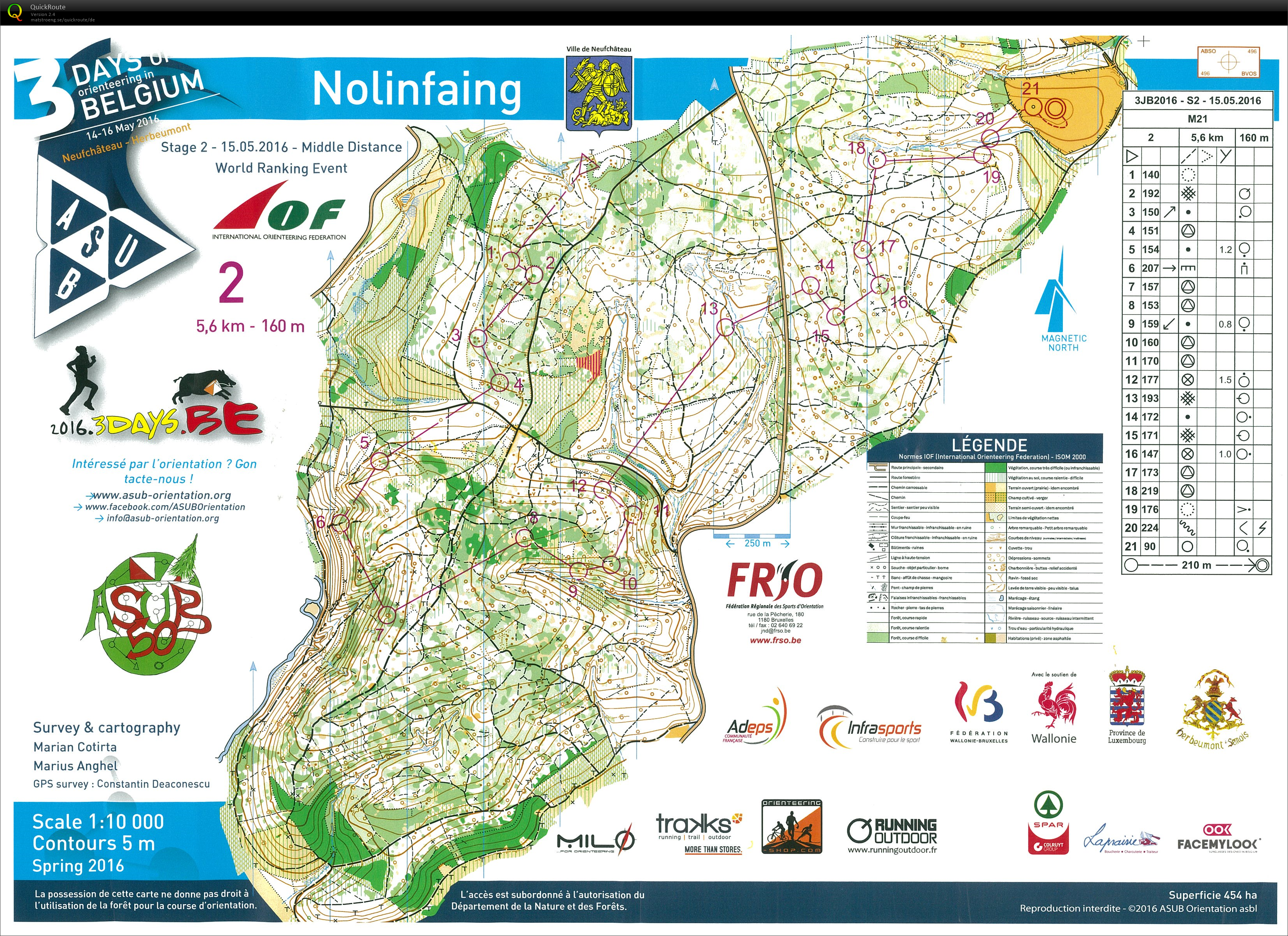 3 Tage Belgien 2016 - Etappe 2 (15.05.2016)