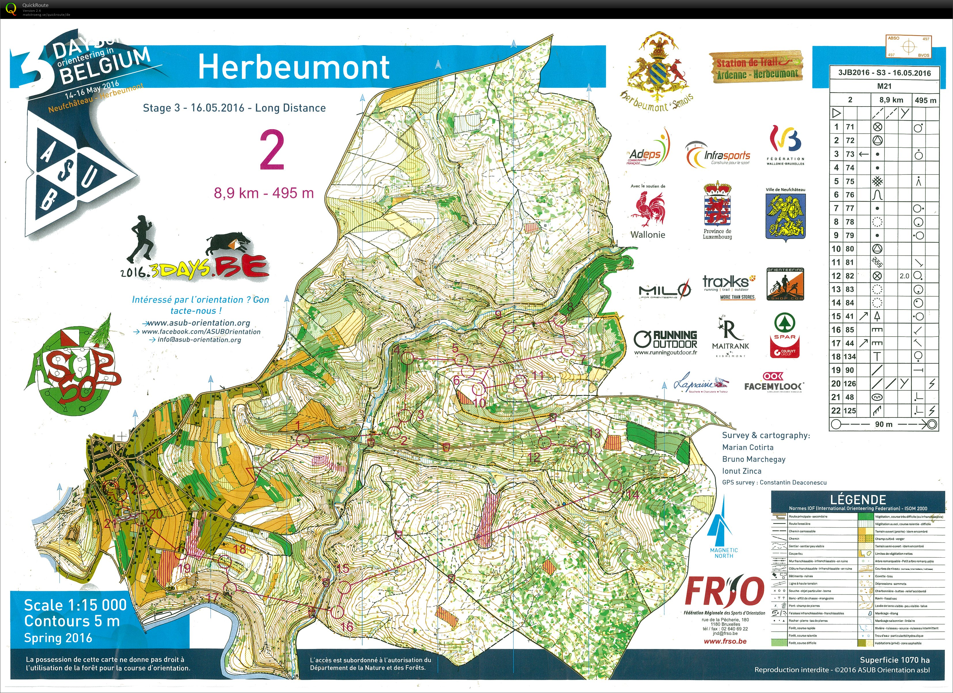 3 Tage Belgien 2016 - Etappe 3 (16.05.2016)