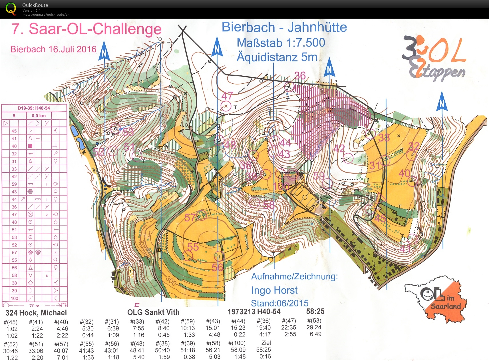 Saar-OL Challenge 2016 (16-07-2016)