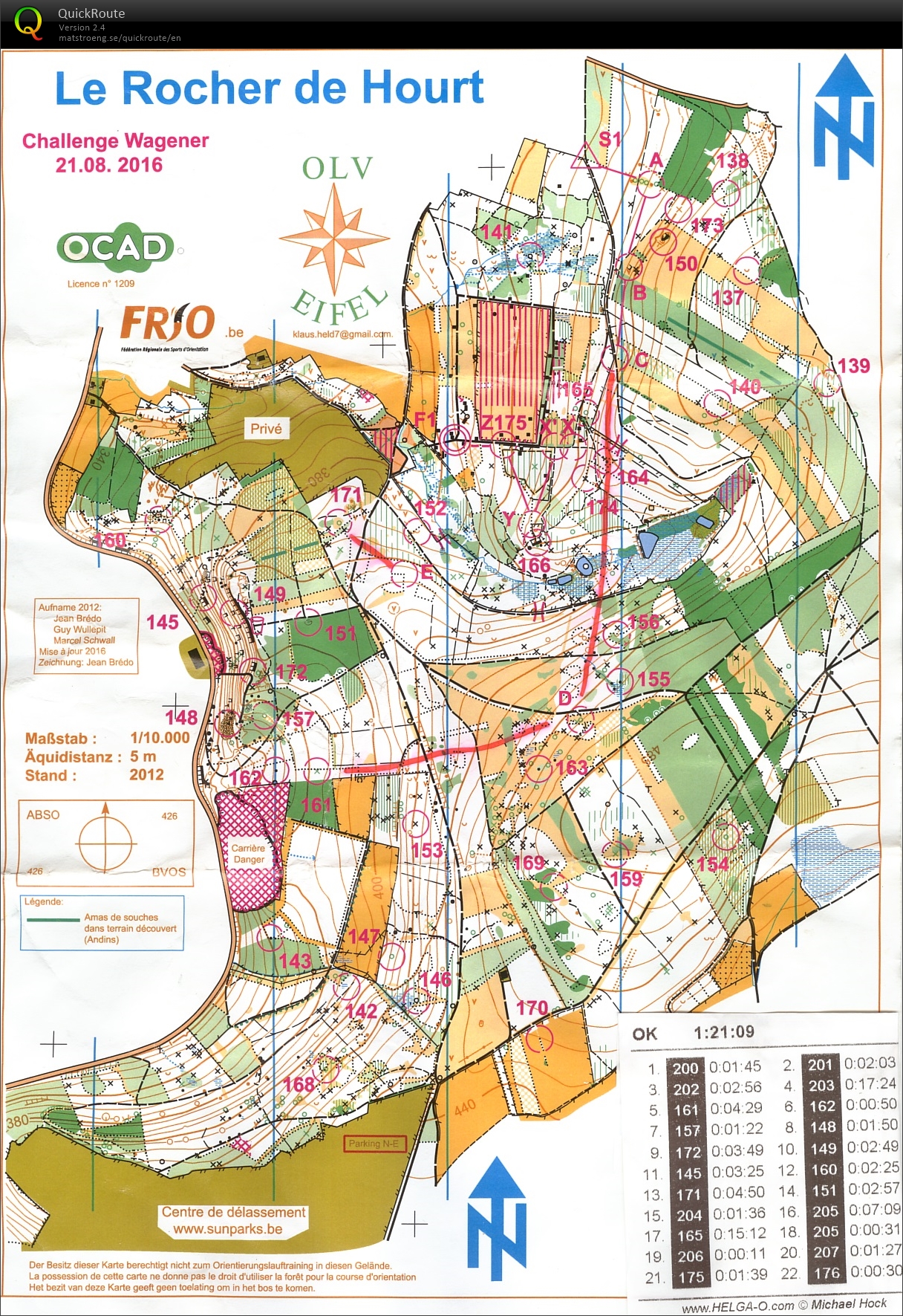 Challenge Wagener (21.08.2016)