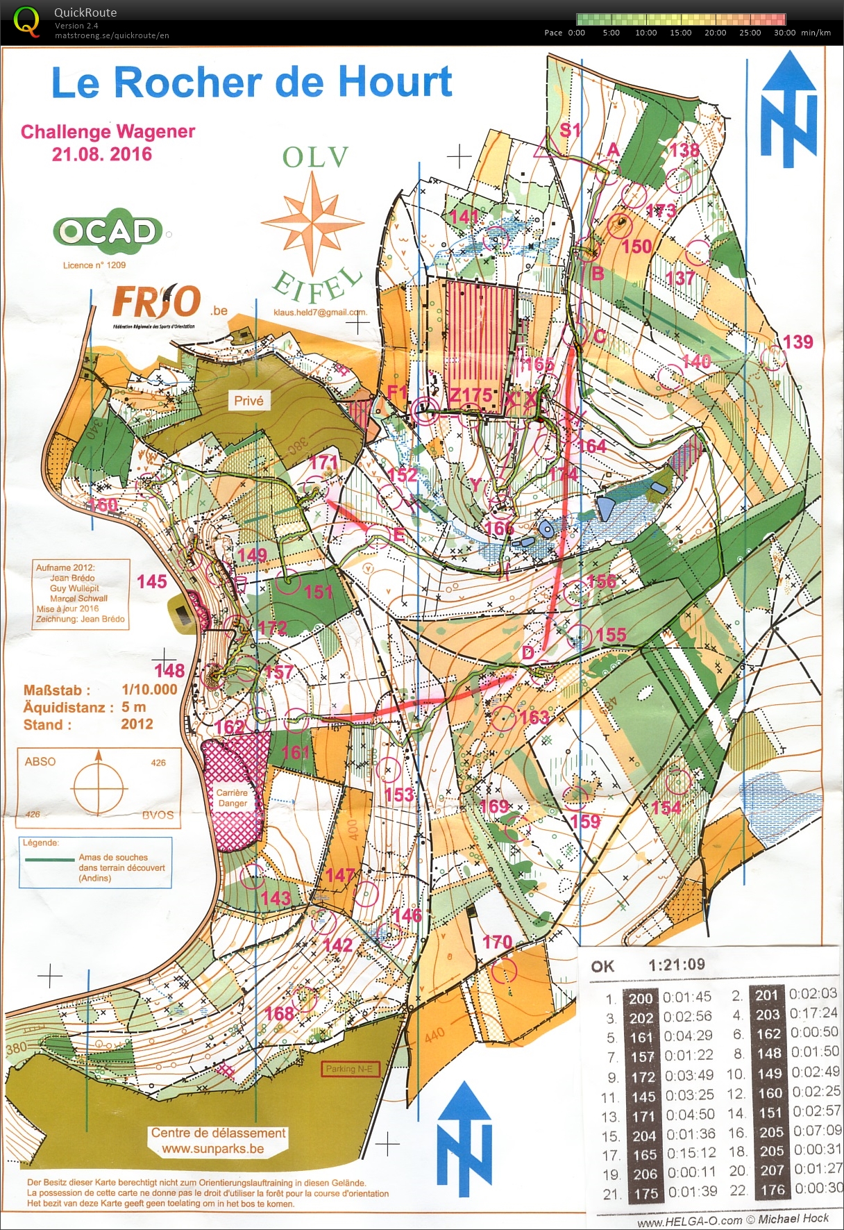 Challenge Wagener (21.08.2016)