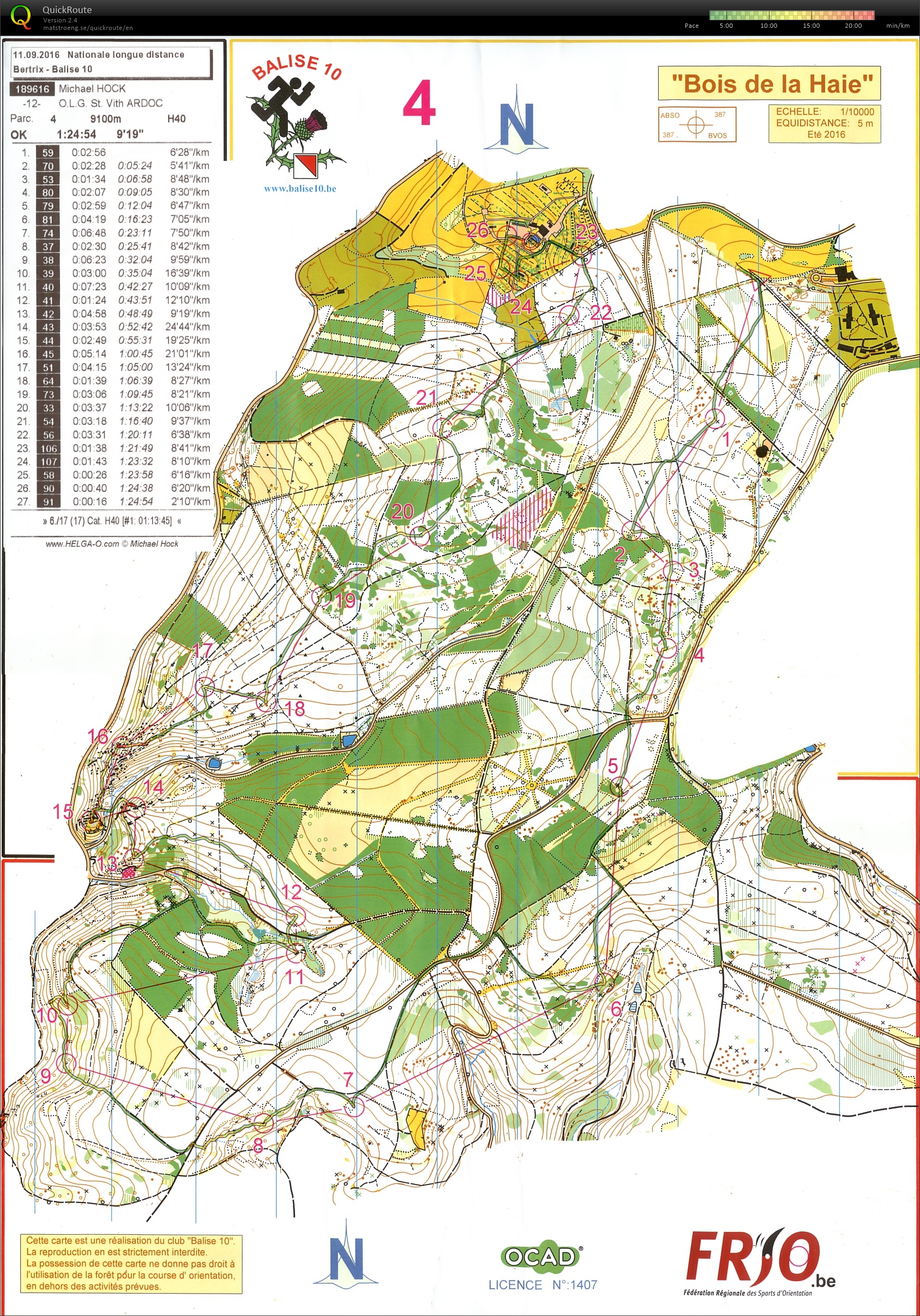 Nationale Longue Distance (11.09.2016)