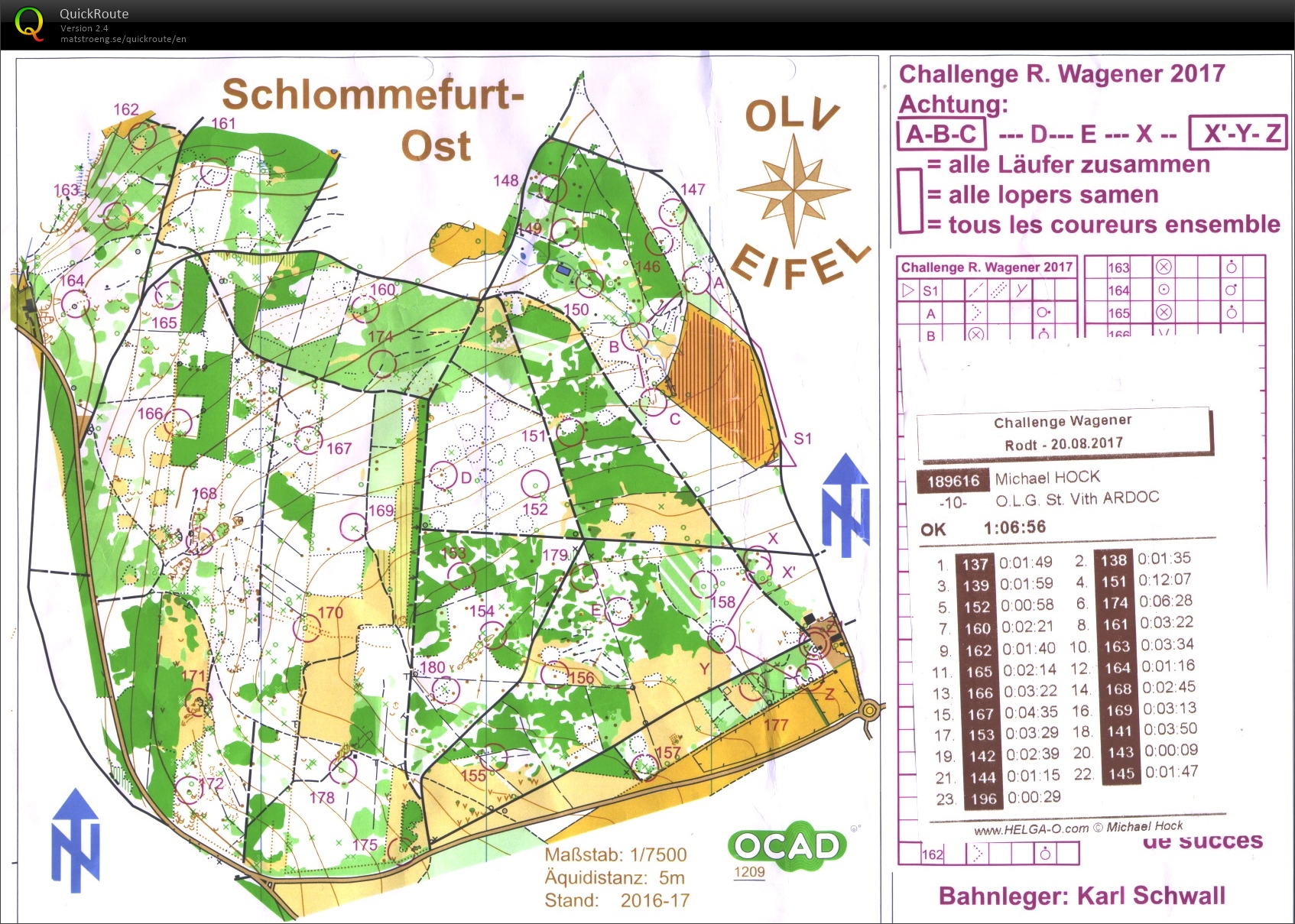 Challenge Robert Wagener (20.08.2017)