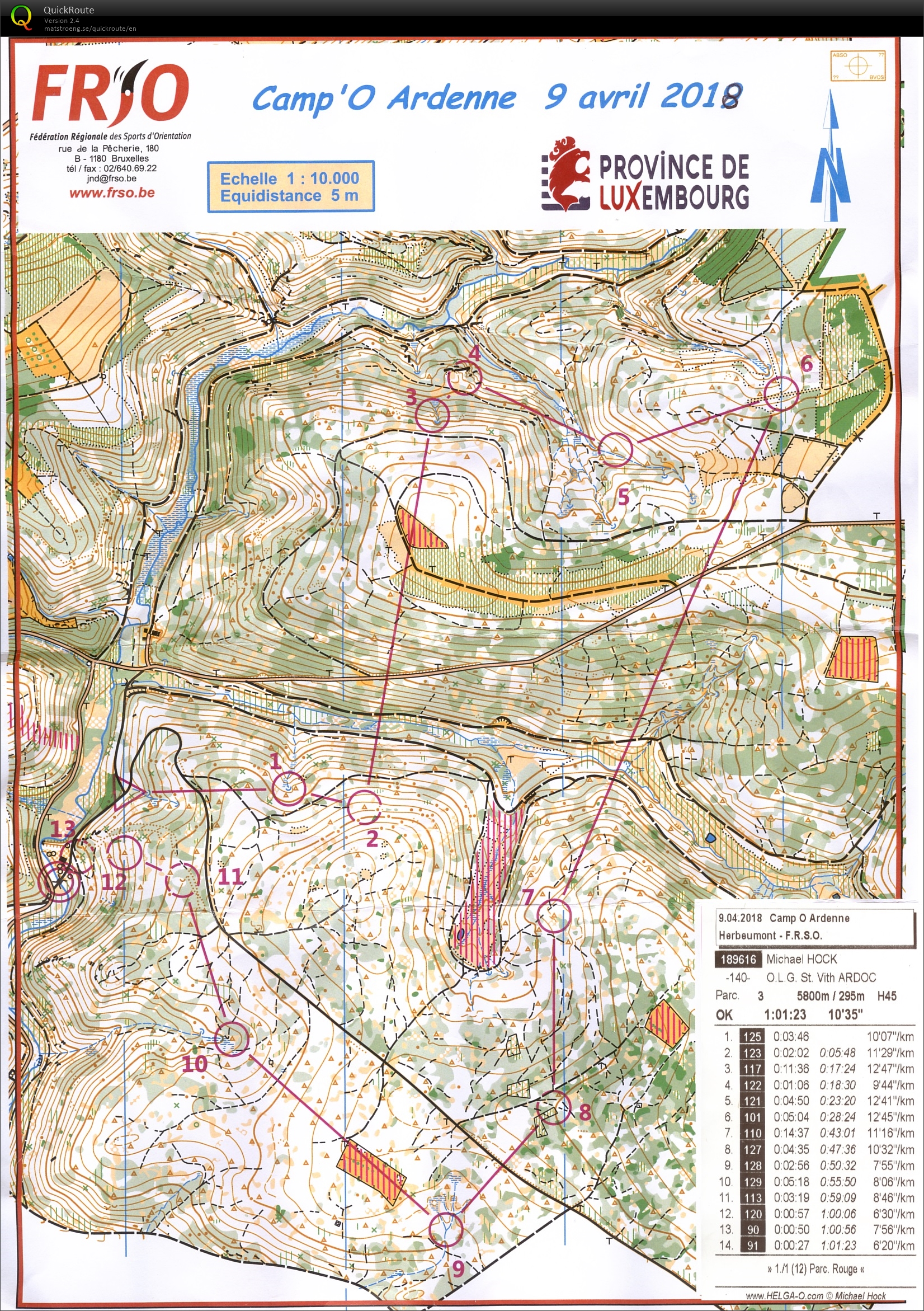 Camp O Ardenne (09.04.2018)