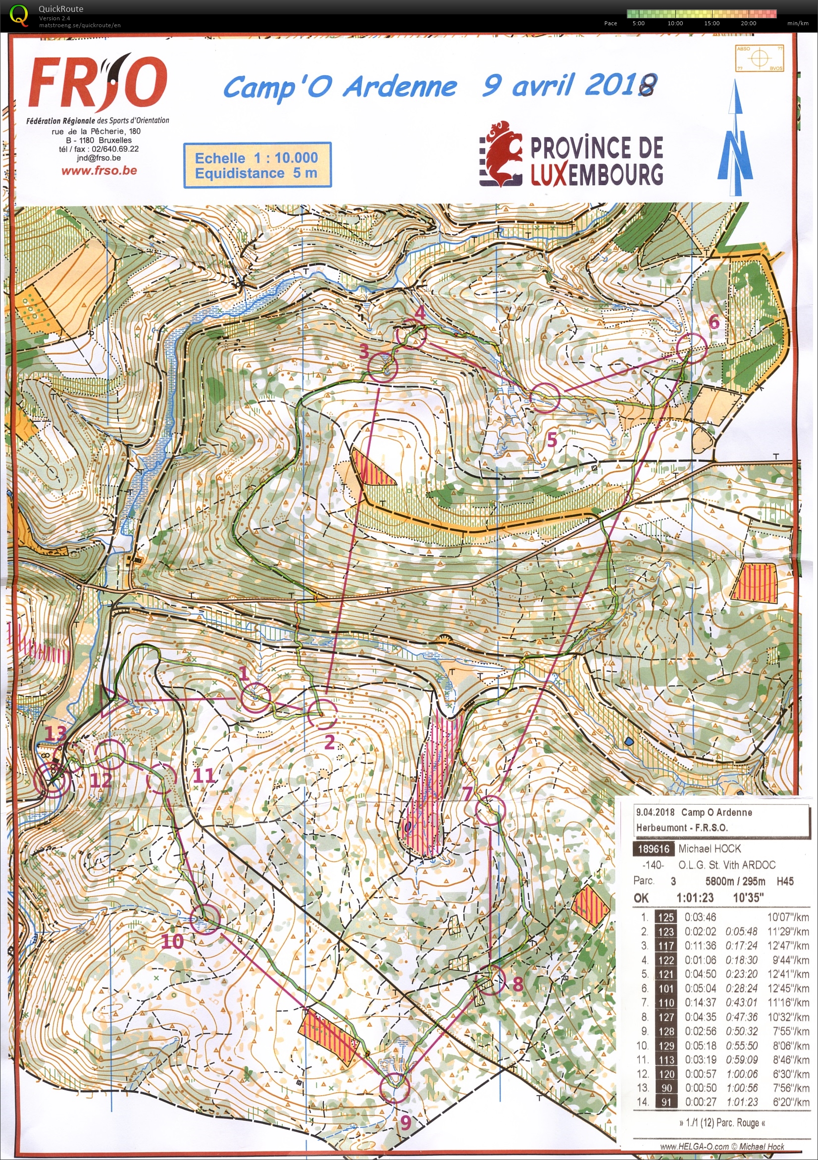 Camp O Ardenne (09.04.2018)