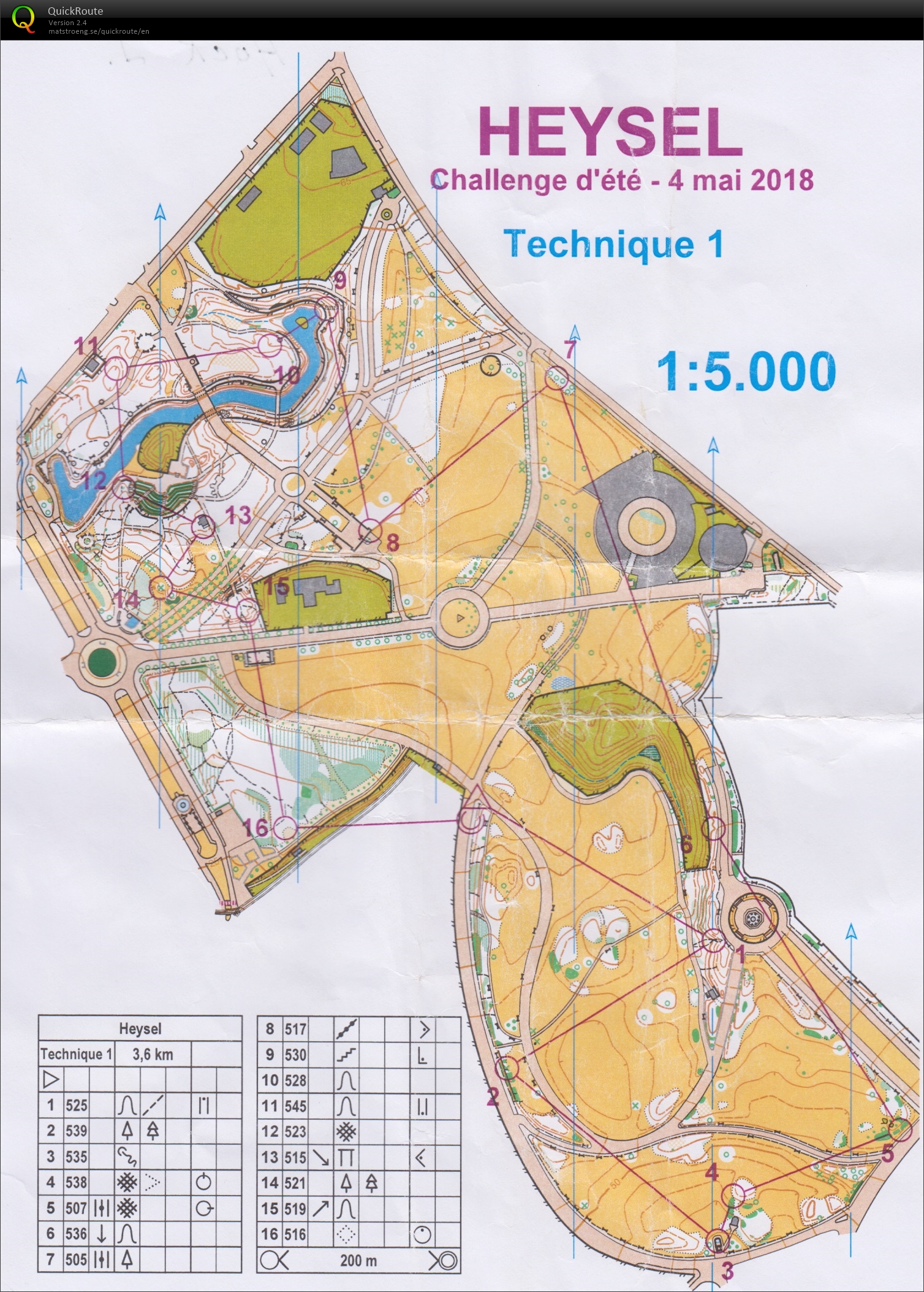 Challenge d'été - parcours technique 1 (04.05.2018)