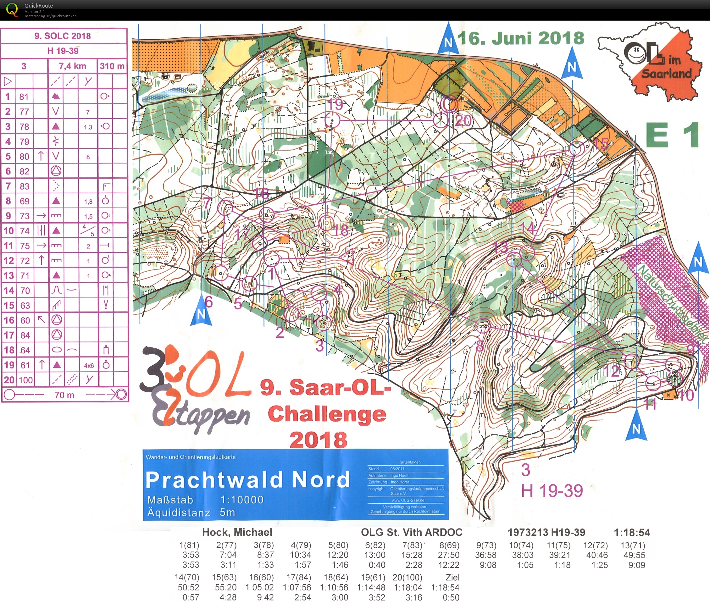 Saar-OL-Challenge (16.06.2018)