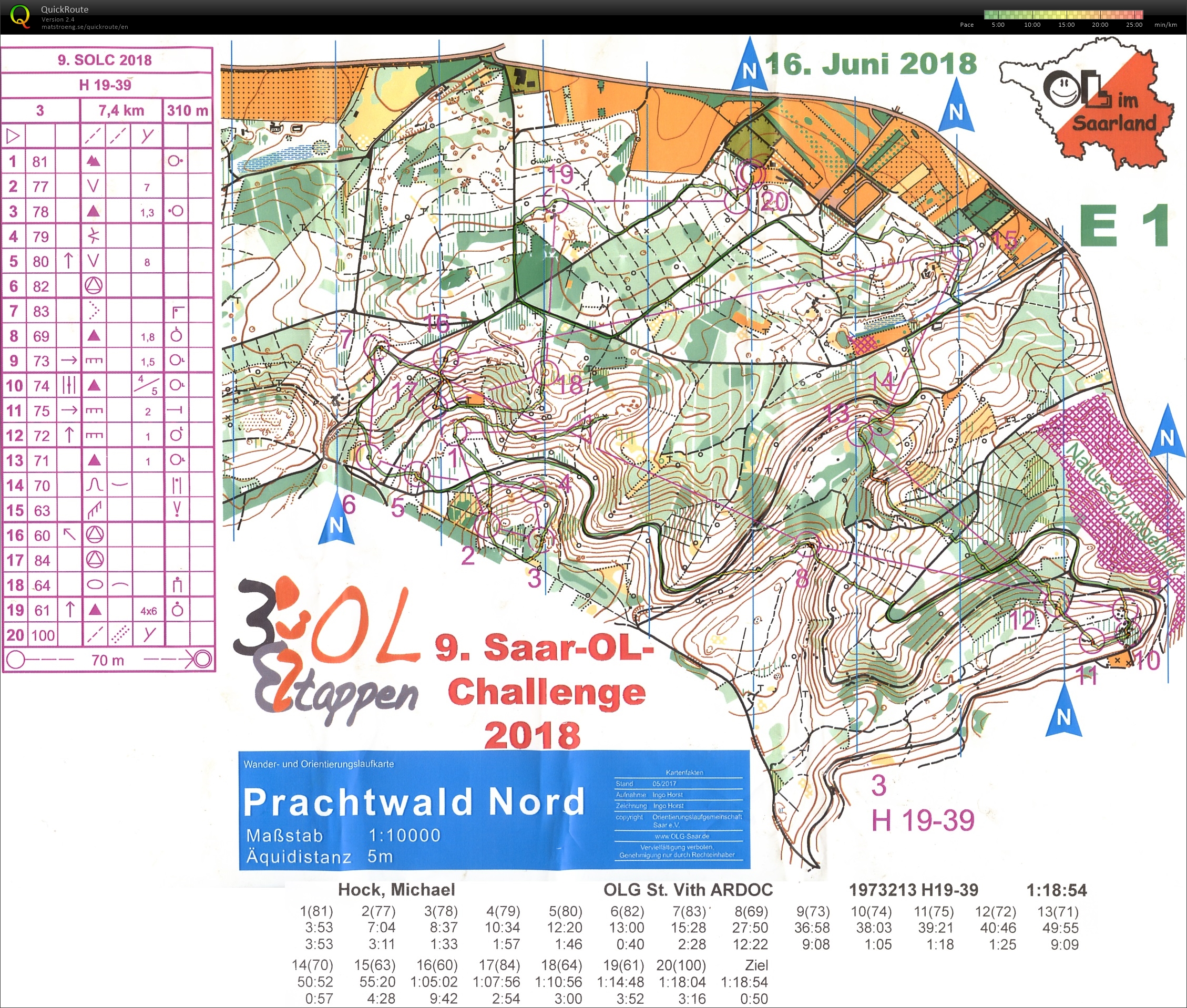 Saar-OL-Challenge (16.06.2018)