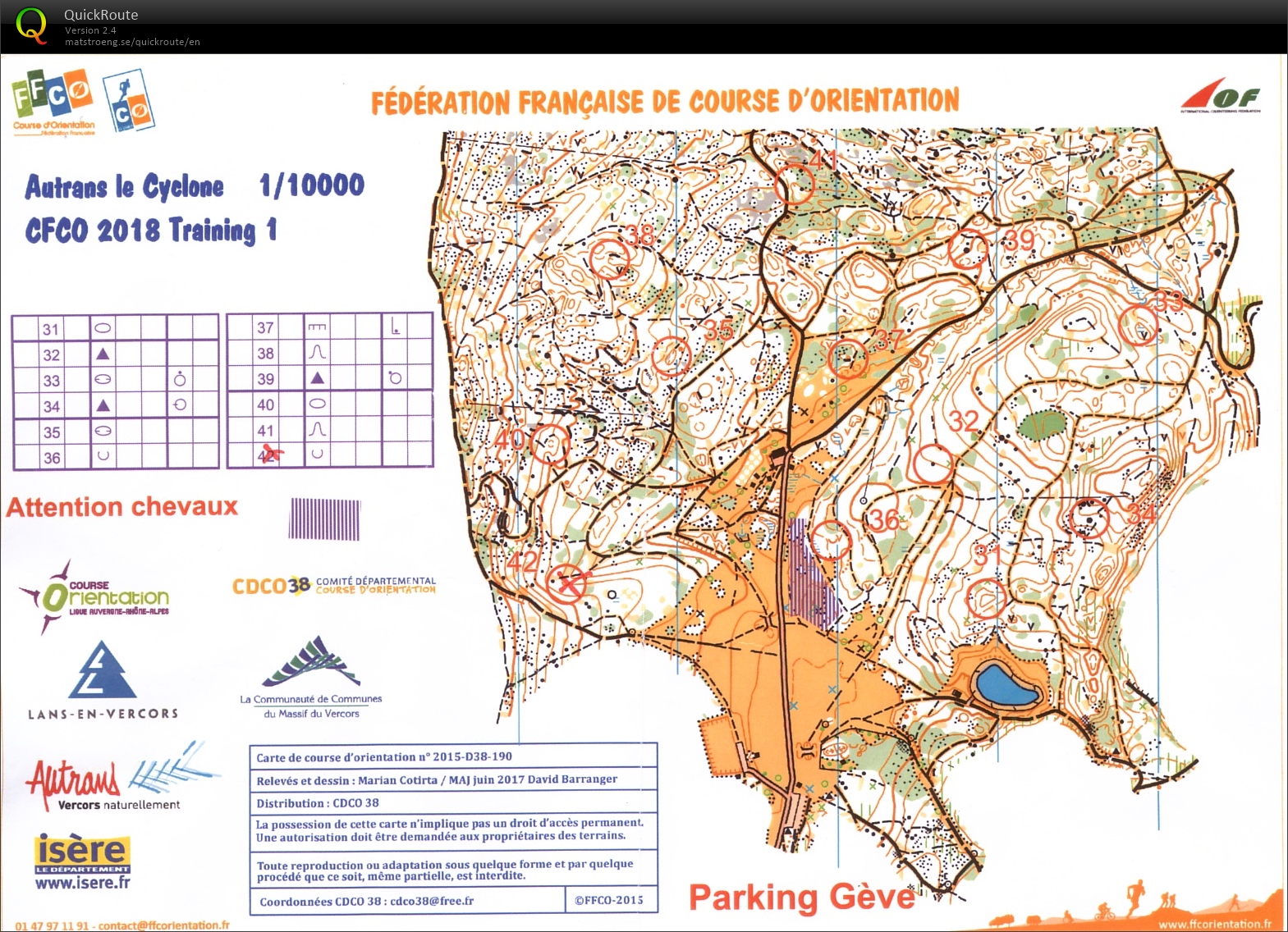 CFCO 2018 Training 1 (22.06.2018)