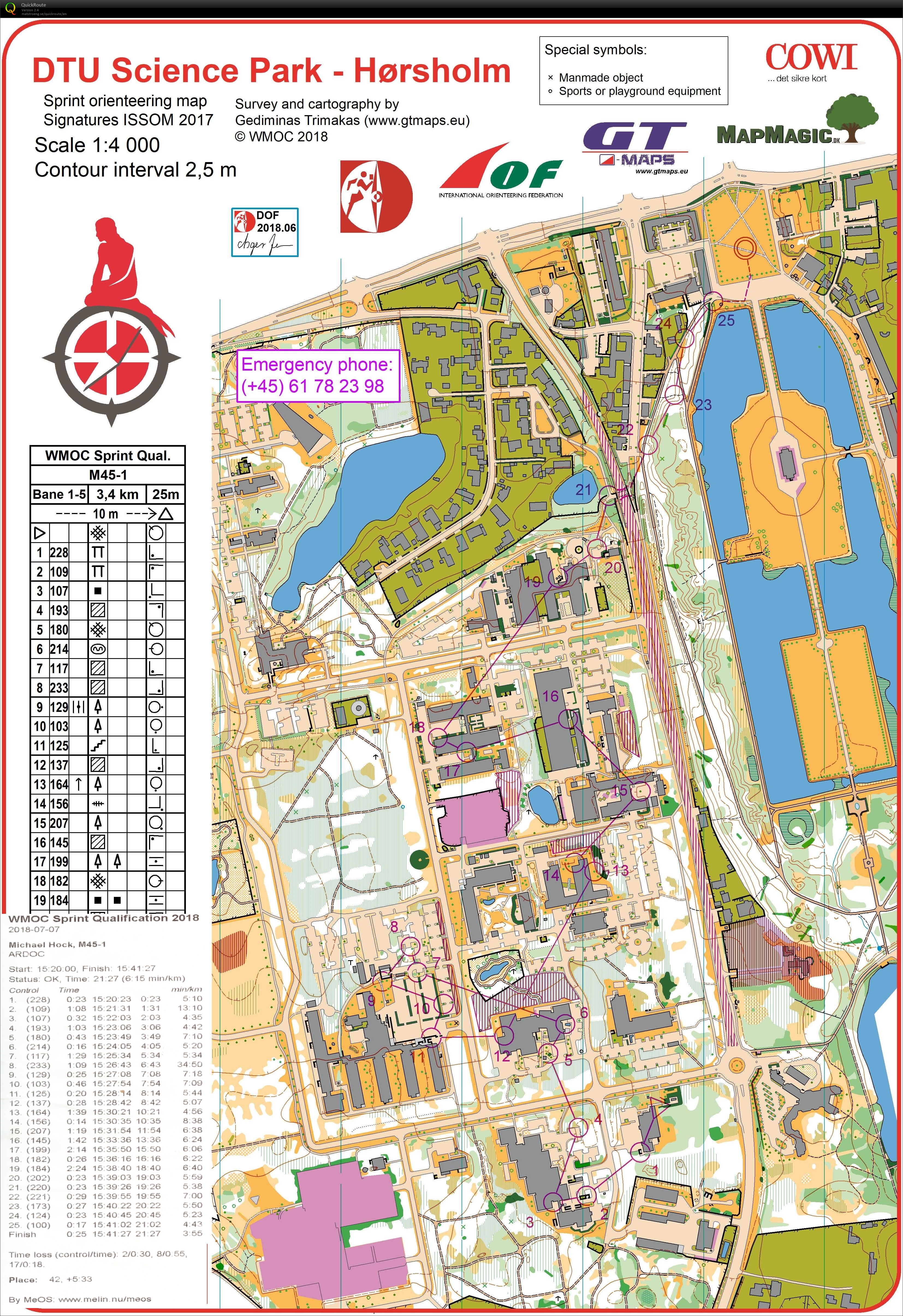 WMOC Sprint Qualifiation (2018-07-07)