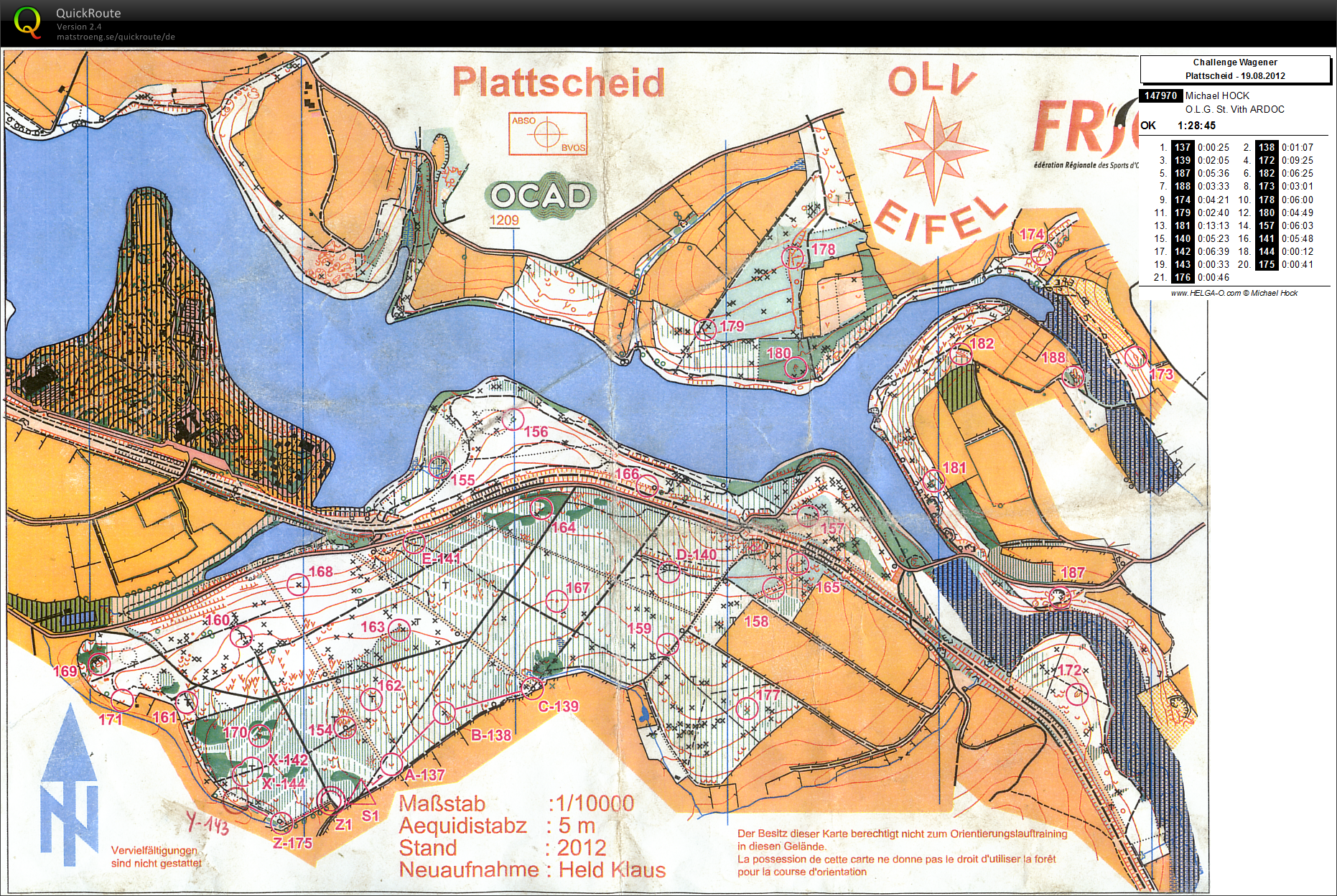 Challenge Wagener (19/08/2012)