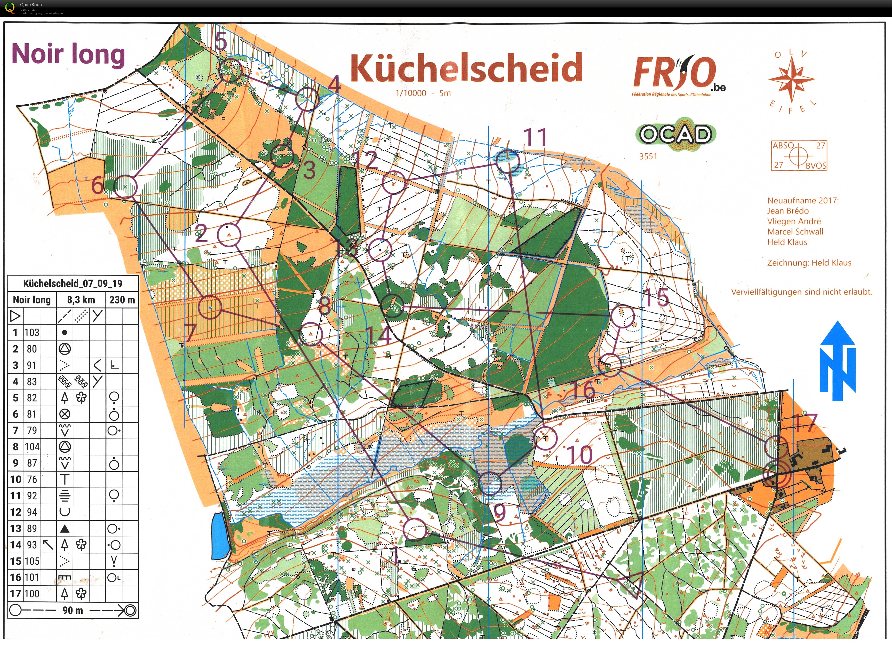 Regionaler OL Küchelscheid (07.04.2019)