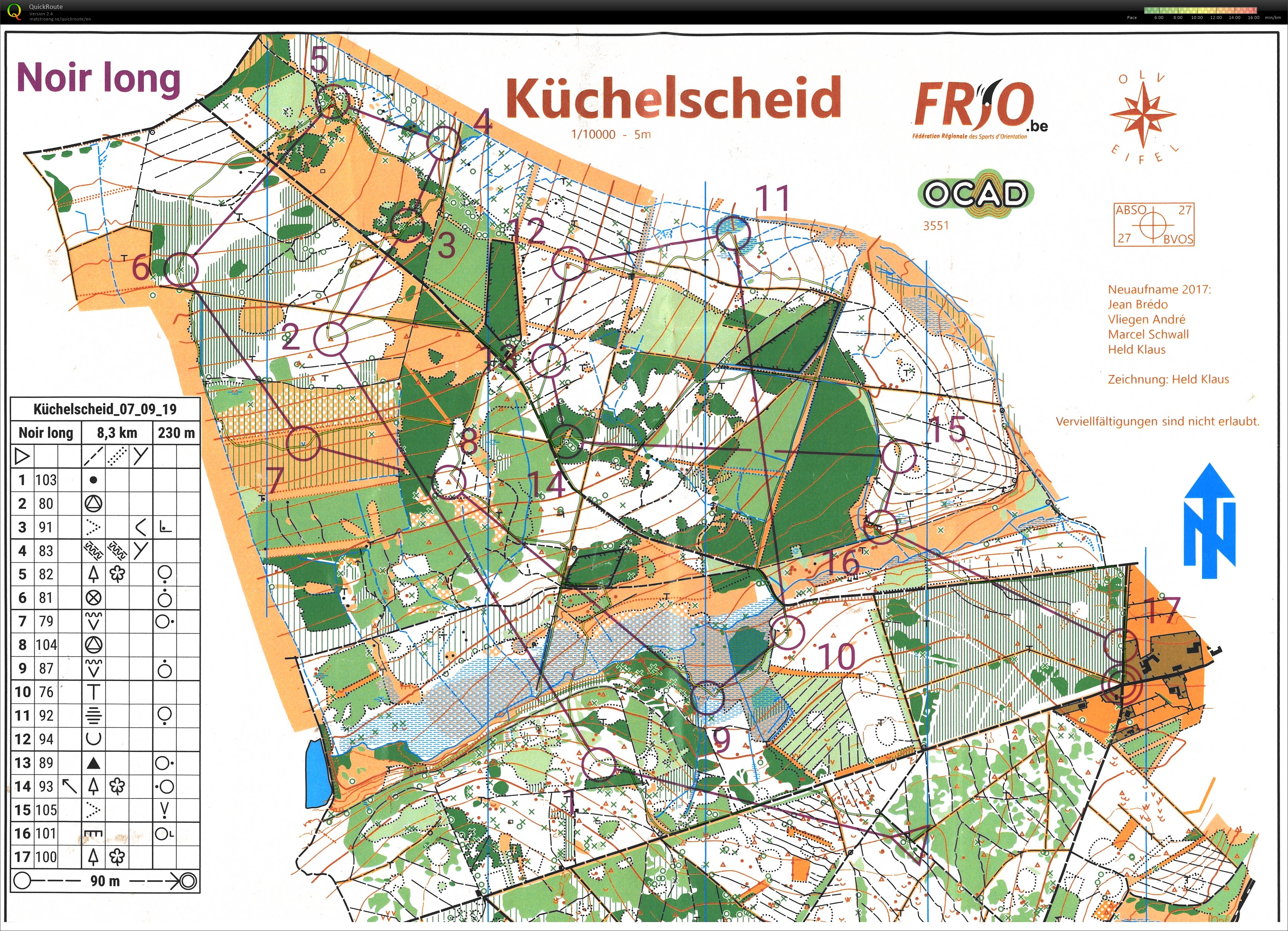Regionaler OL Küchelscheid (07.04.2019)