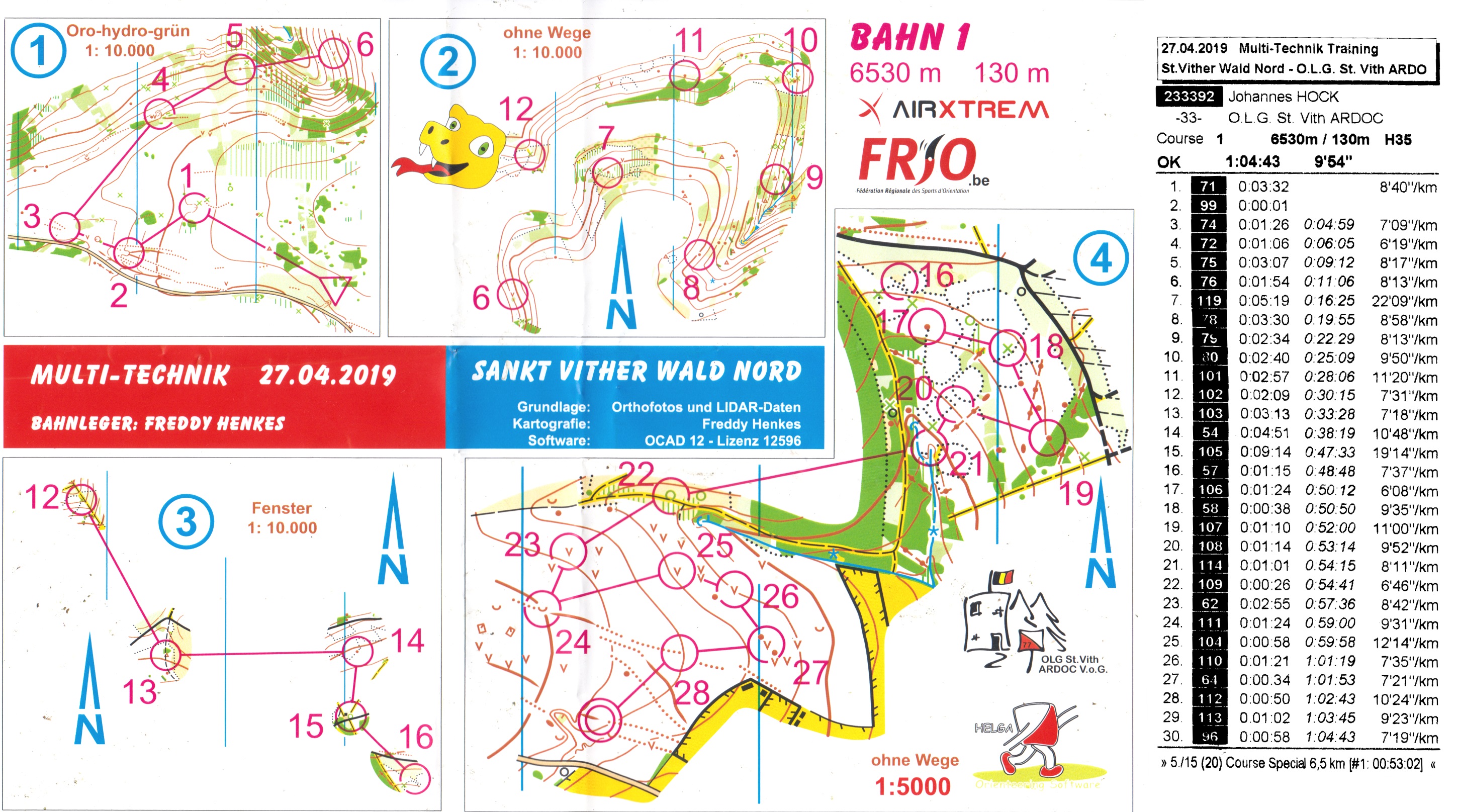 Multi-Technik Training (27.04.2019)