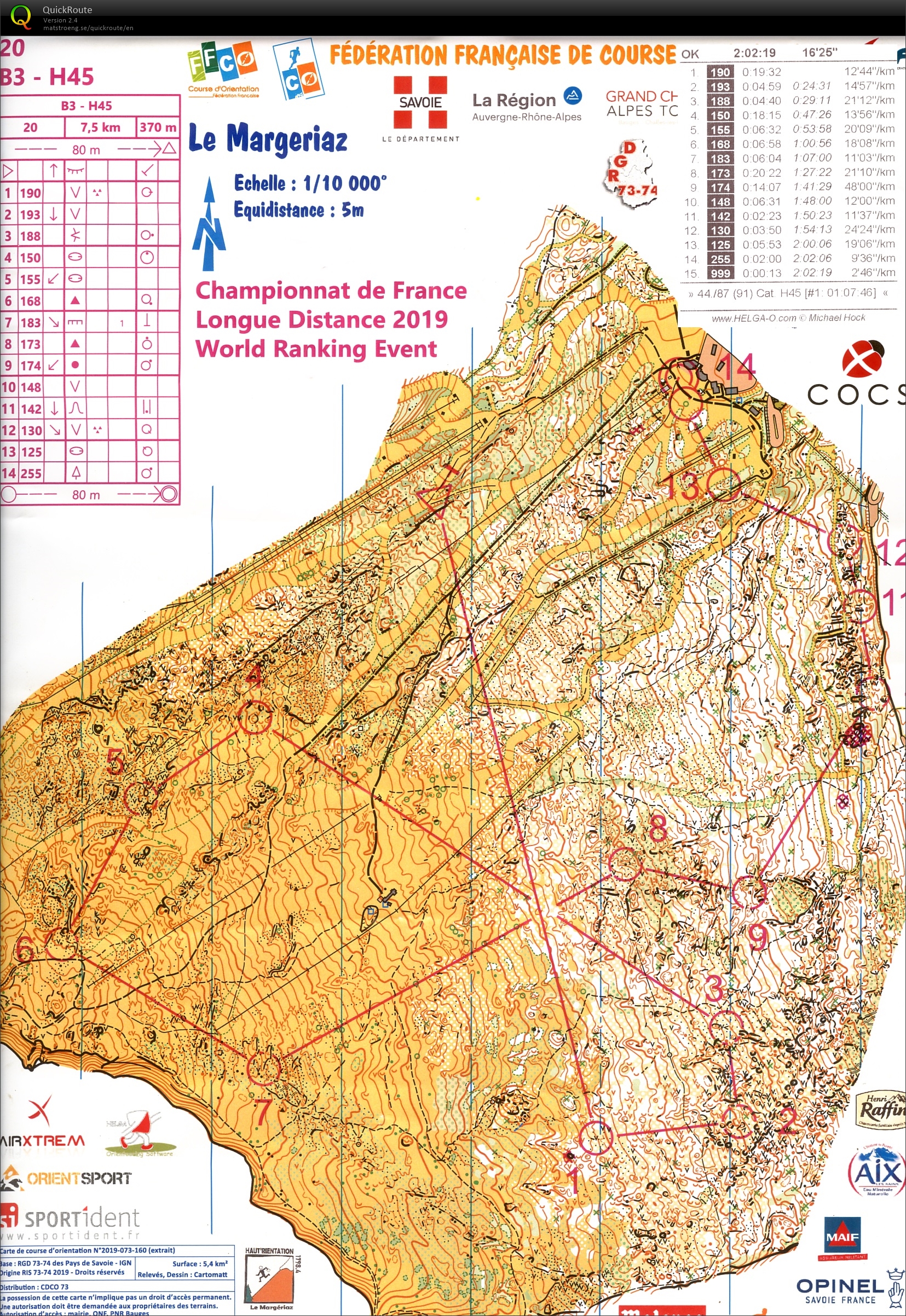 Championnat de France Longue Distance (02.06.2019)