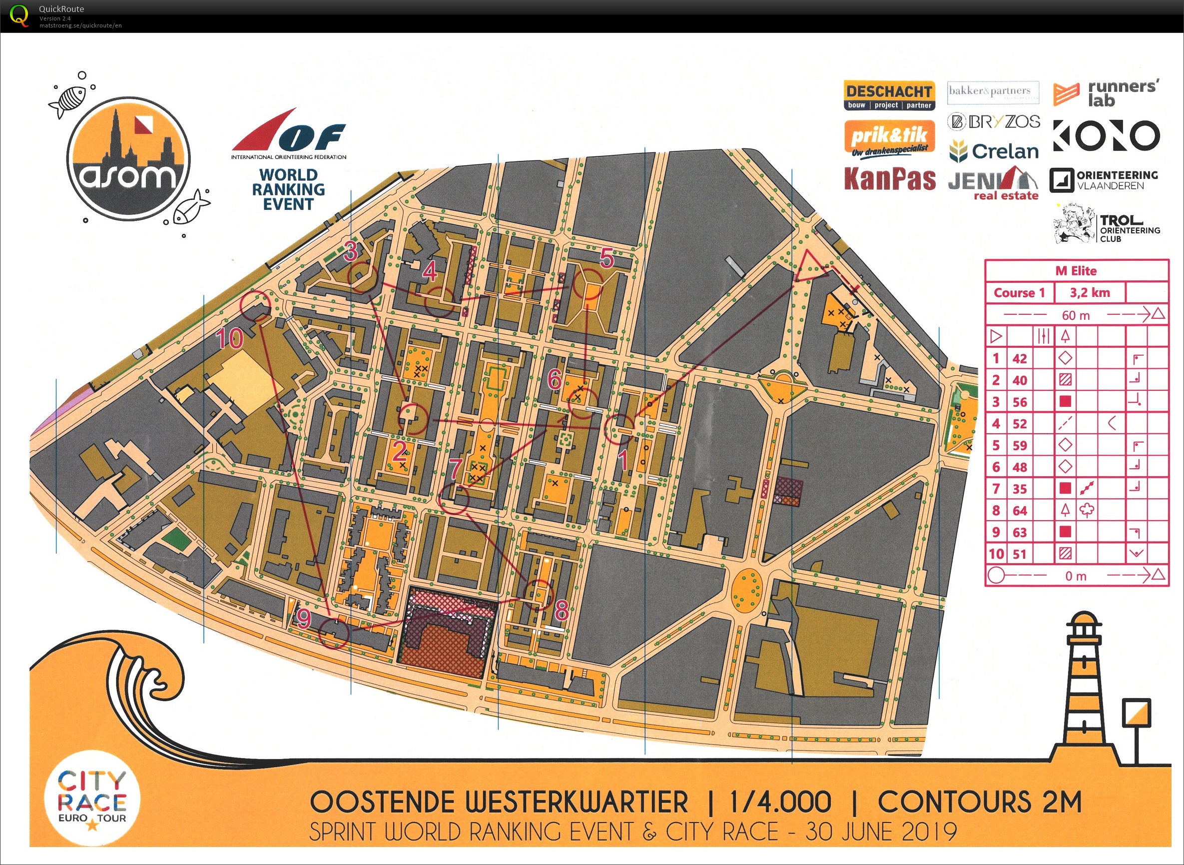 ASOM Sprint World Ranking event - part 1 (30-06-2019)