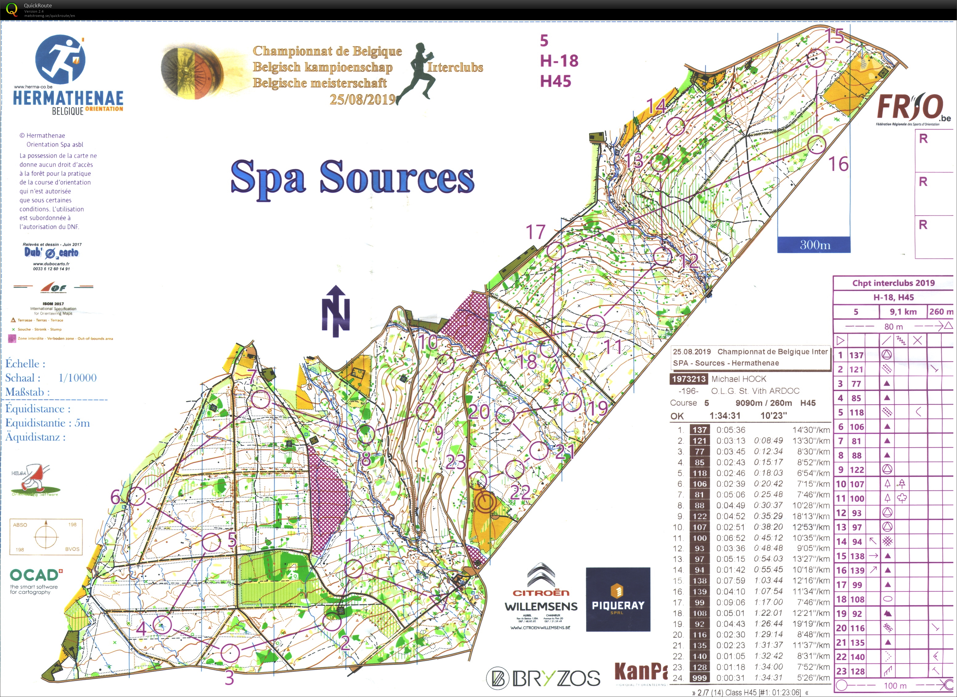 Championnat de Belgique Interclubs (25.08.2019)