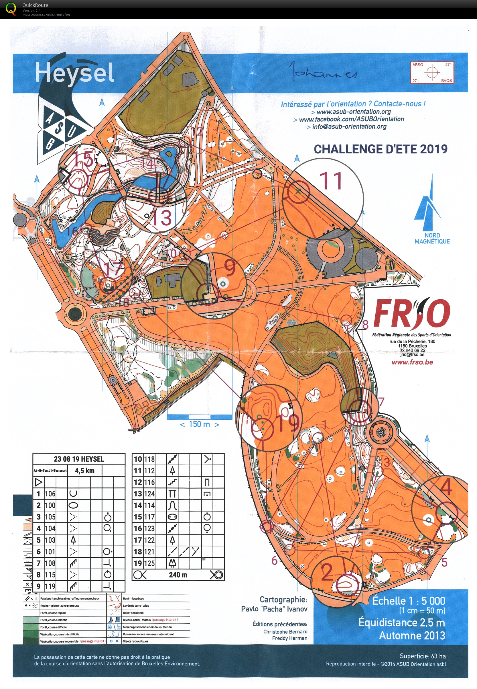 Challenge d'été - Heysel (23.08.2019)
