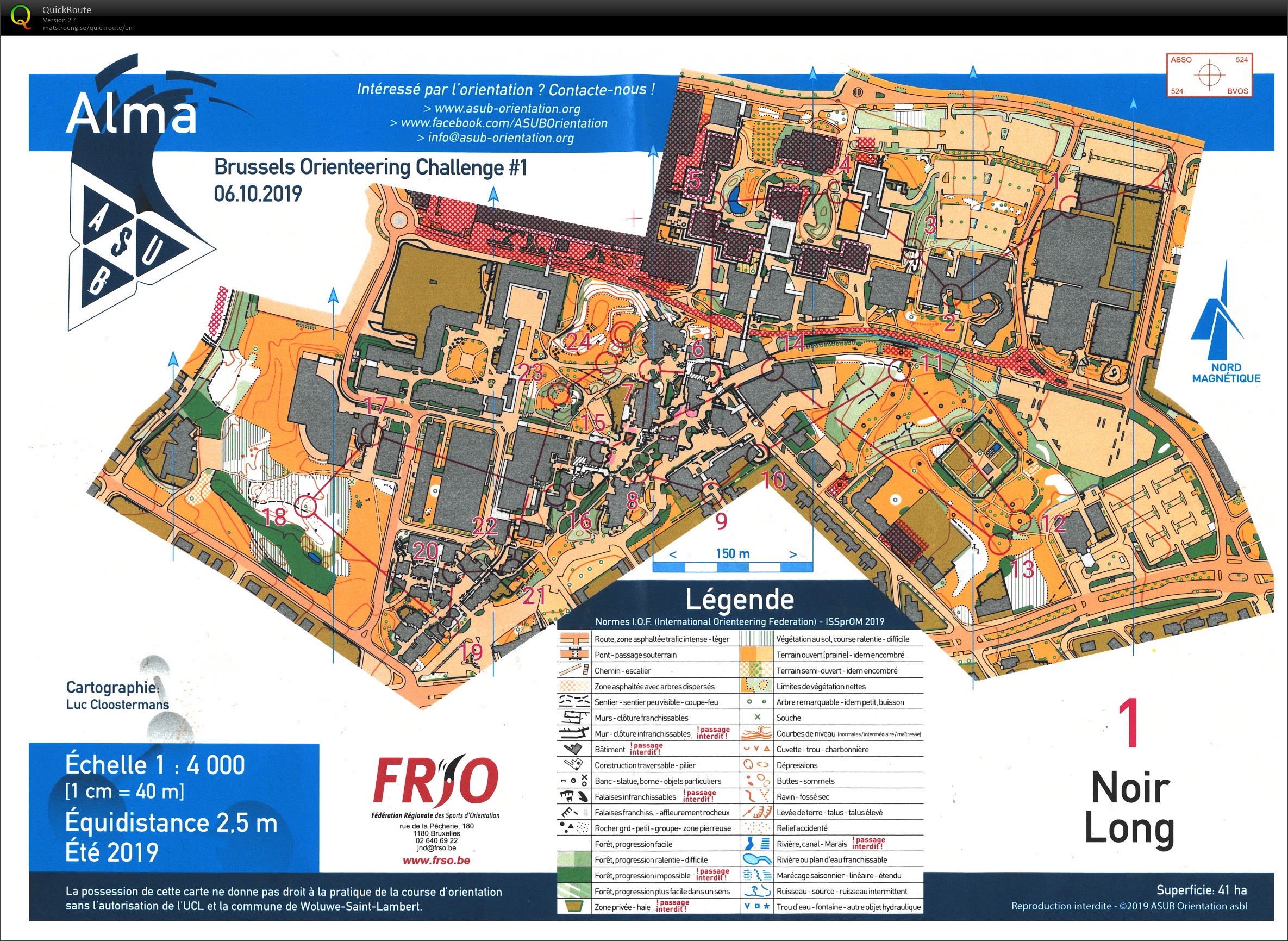 Brussels Orienteering Challenge - Alma (2019-10-06)