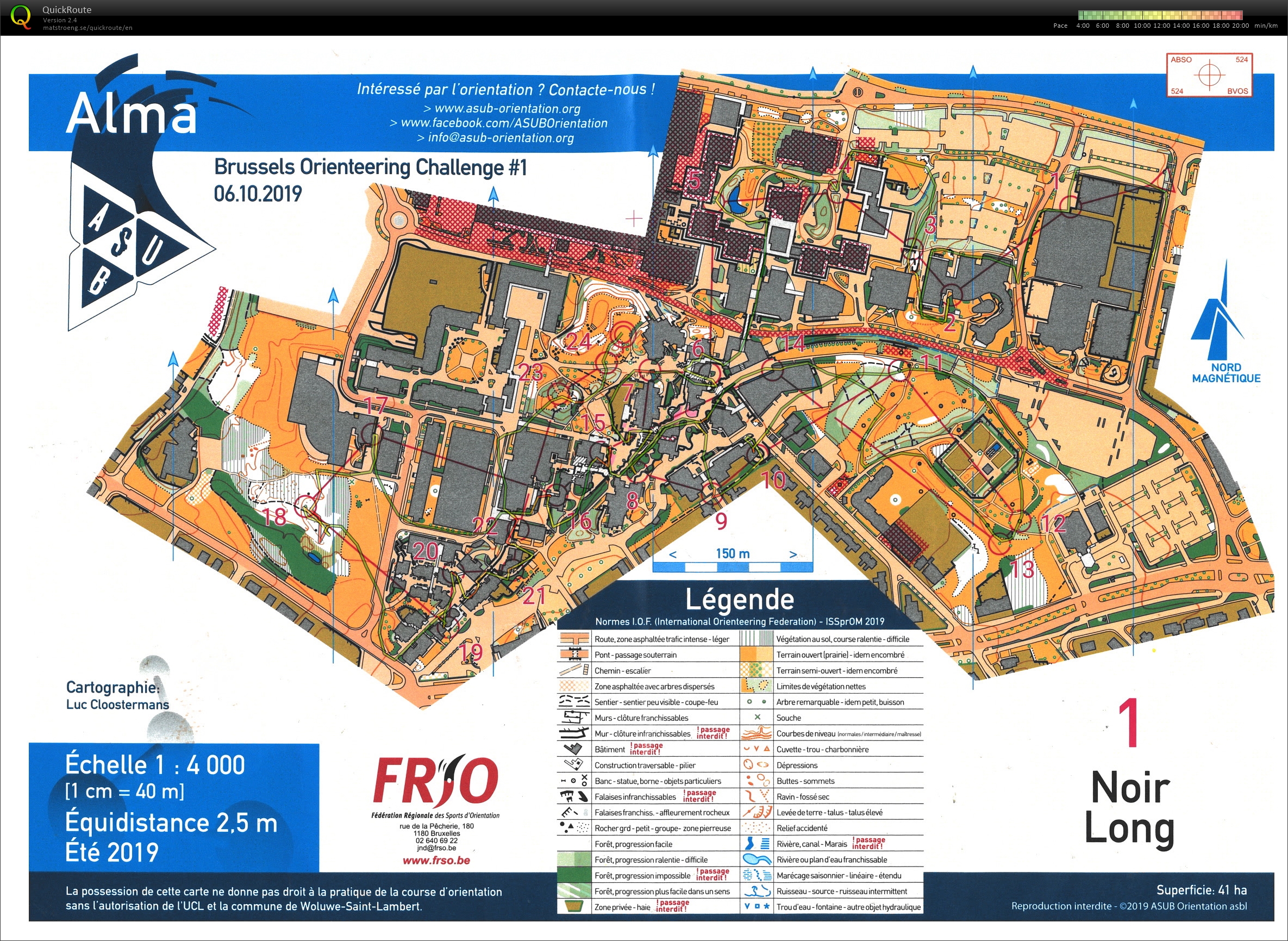 Brussels Orienteering Challenge - Alma (2019-10-06)