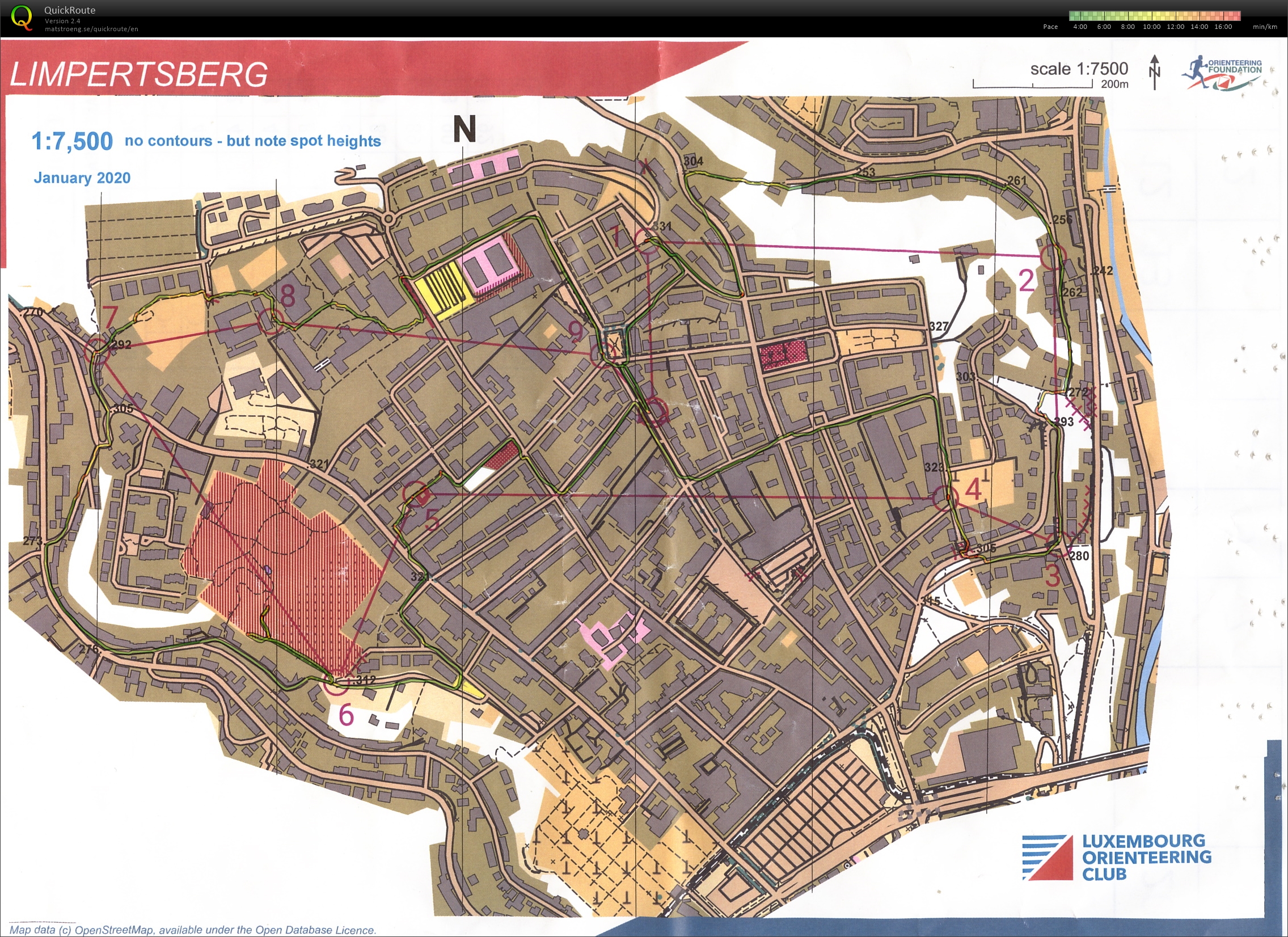 Luxembourg Night Orienteering League #2 (15/01/2020)
