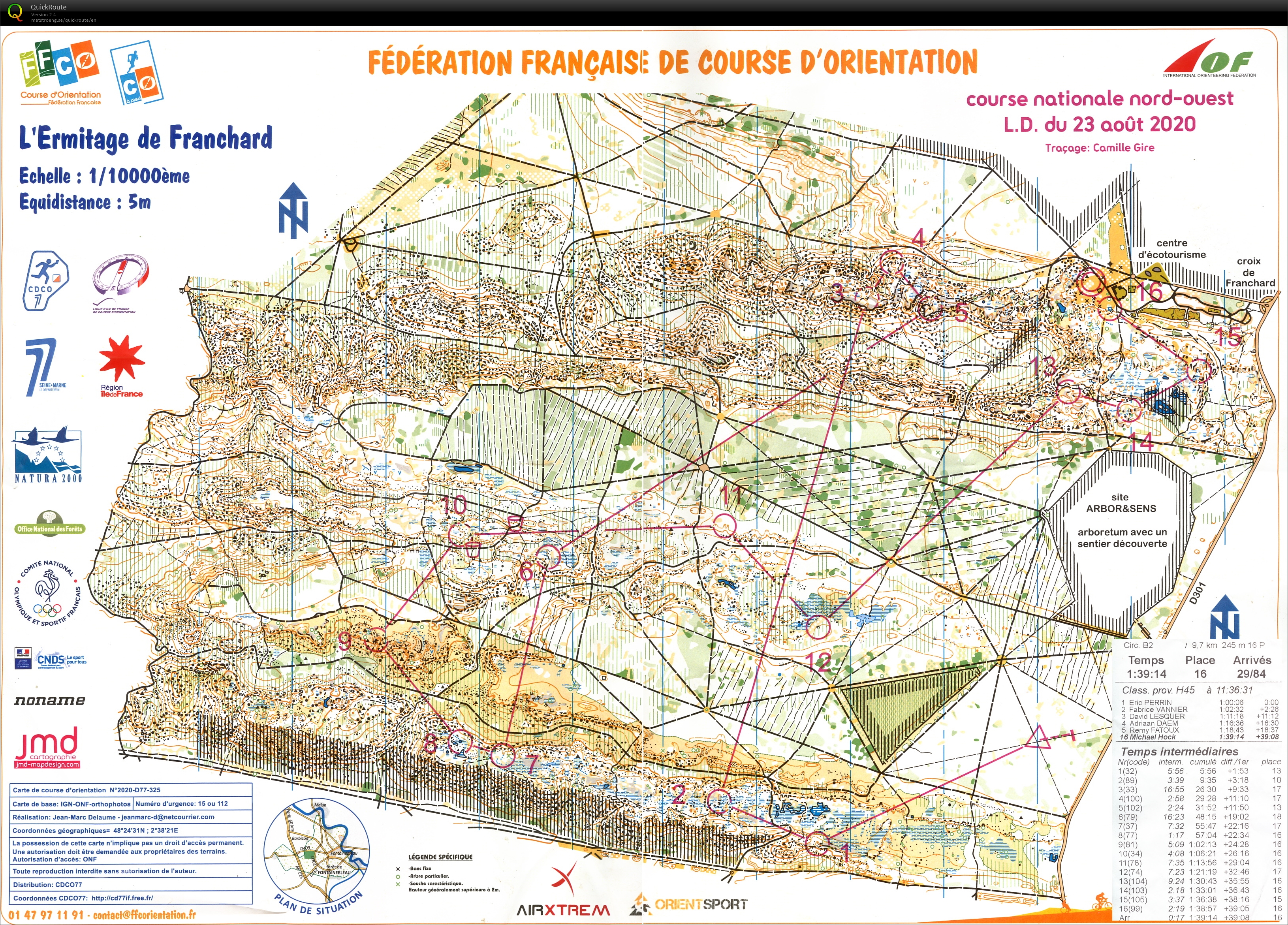 Nationale nord-ouest (23.08.2020)